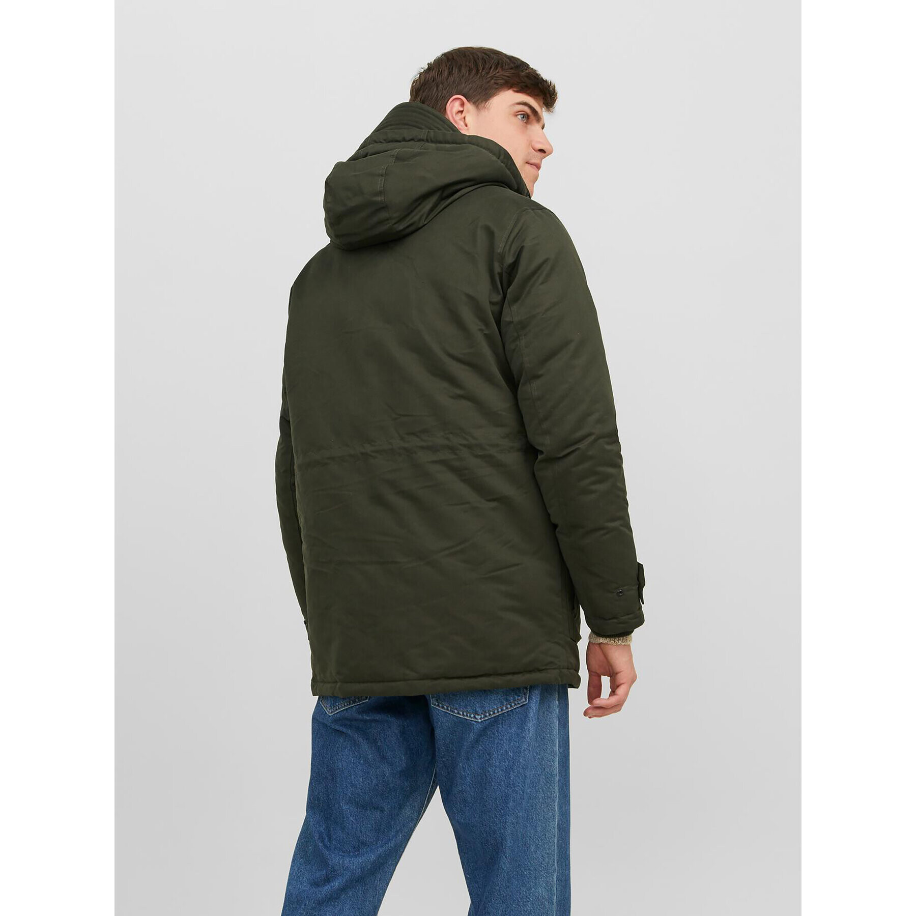 Jack&Jones Zimné bundy 12235869 Zelená Regular Fit - Pepit.sk