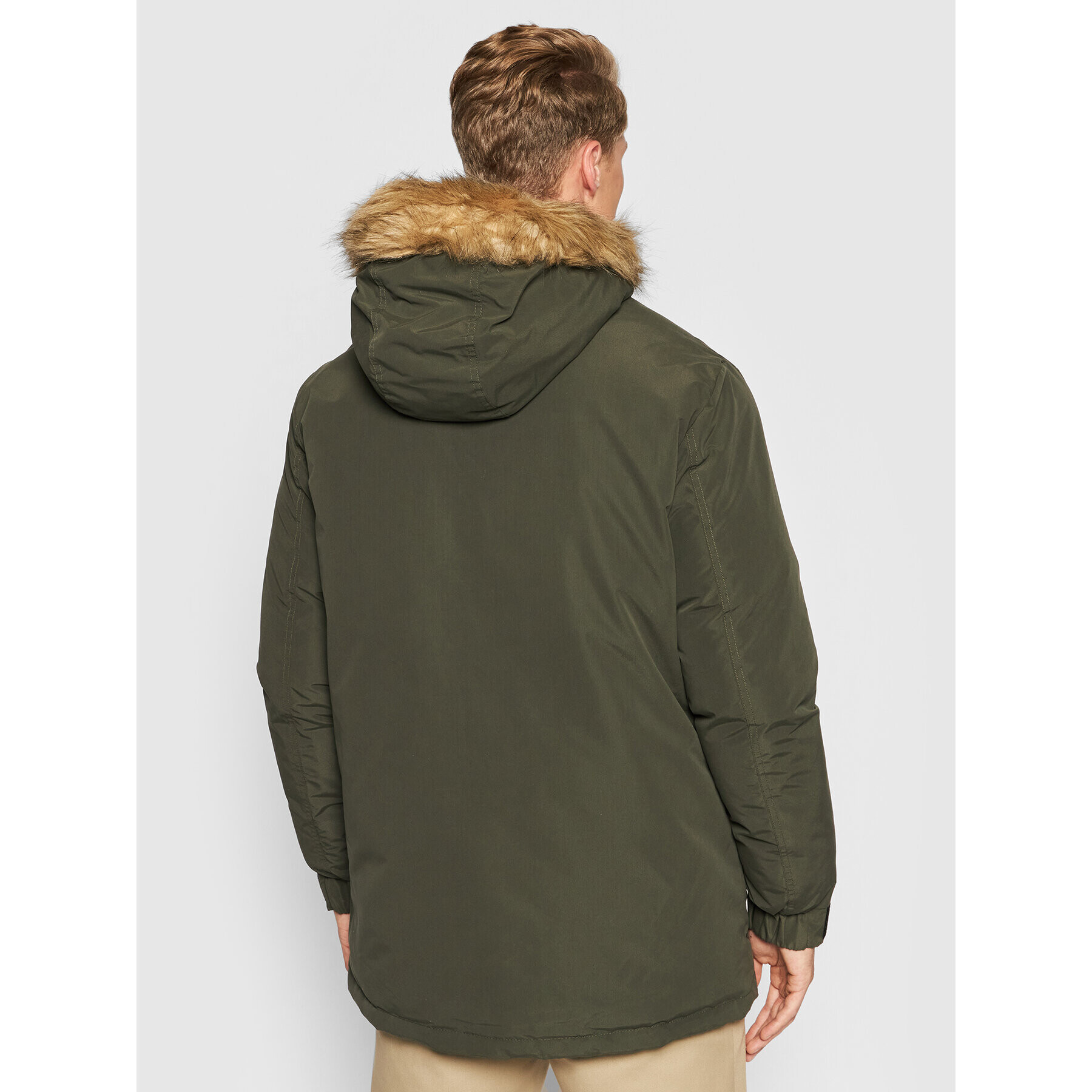 Jack&Jones Zimné bundy Super Parka 12190042 Zelená Regular Fit - Pepit.sk