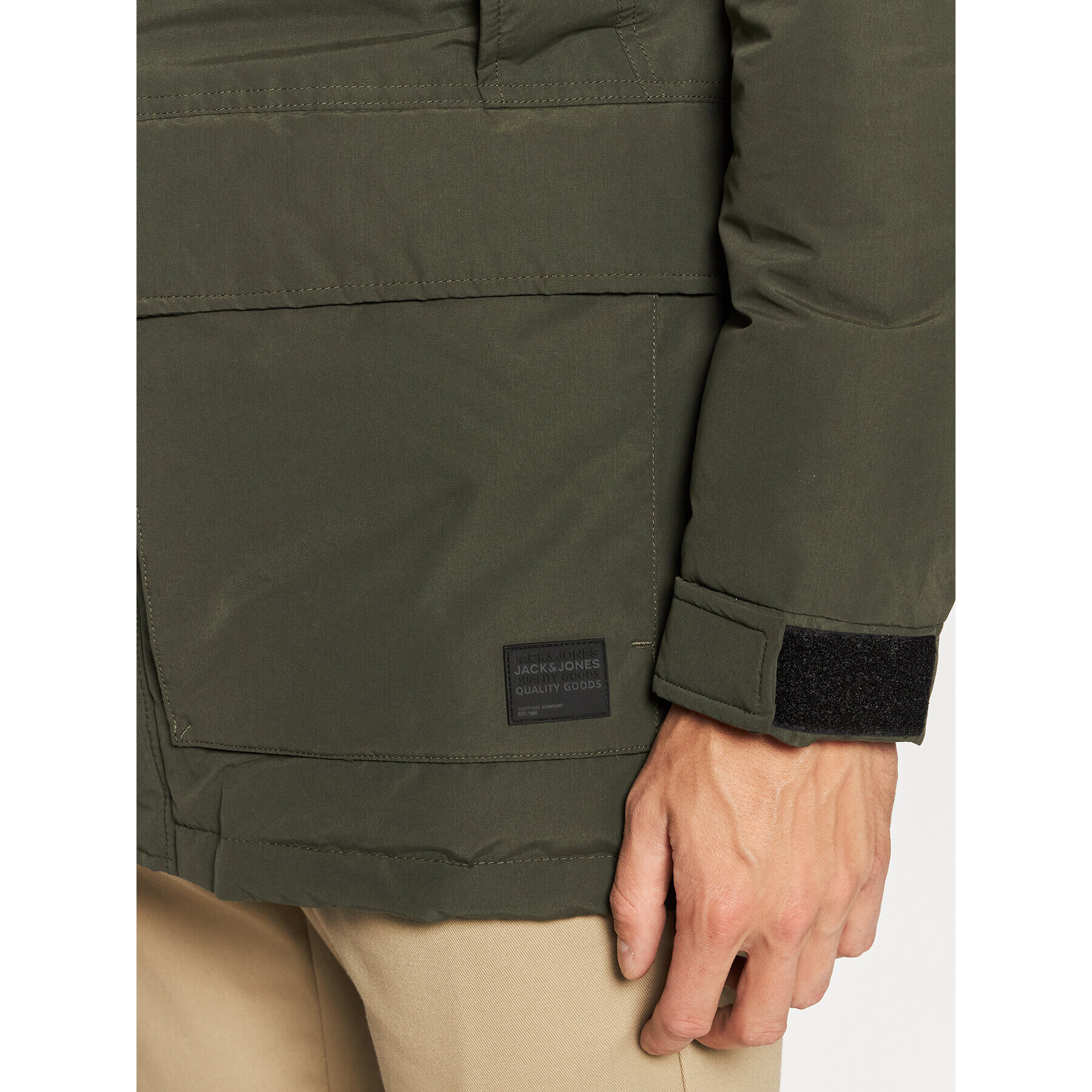 Jack&Jones Zimné bundy Super Parka 12190042 Zelená Regular Fit - Pepit.sk