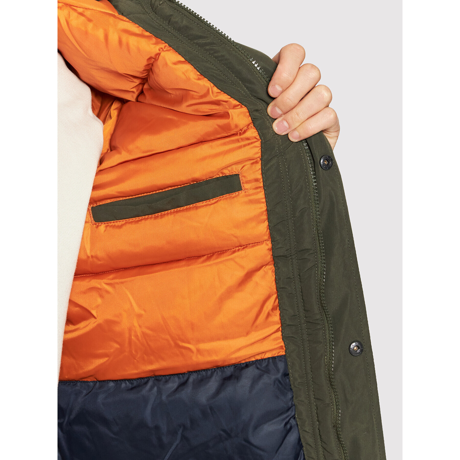 Jack&Jones Zimné bundy Super Parka 12190042 Zelená Regular Fit - Pepit.sk