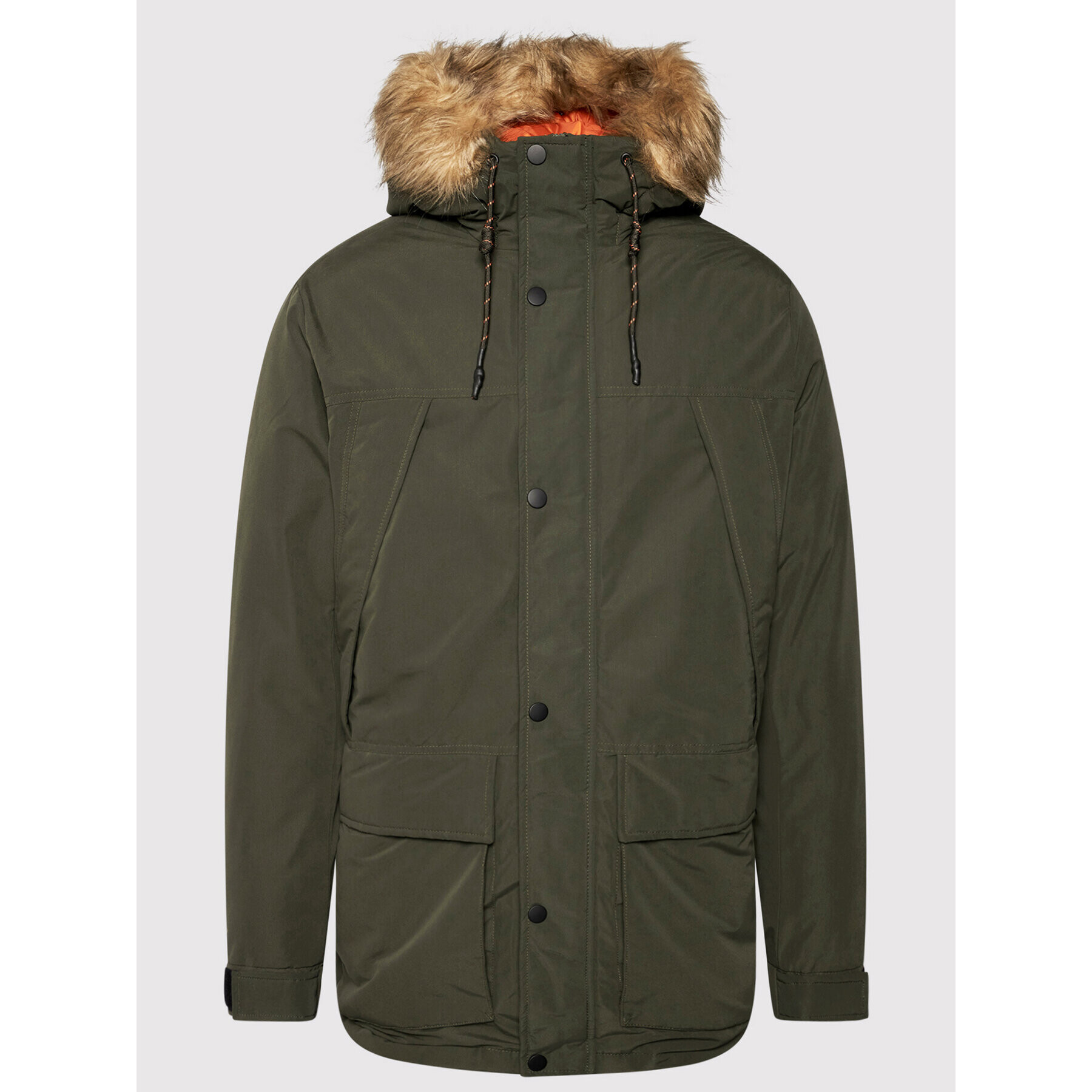 Jack&Jones Zimné bundy Super Parka 12190042 Zelená Regular Fit - Pepit.sk