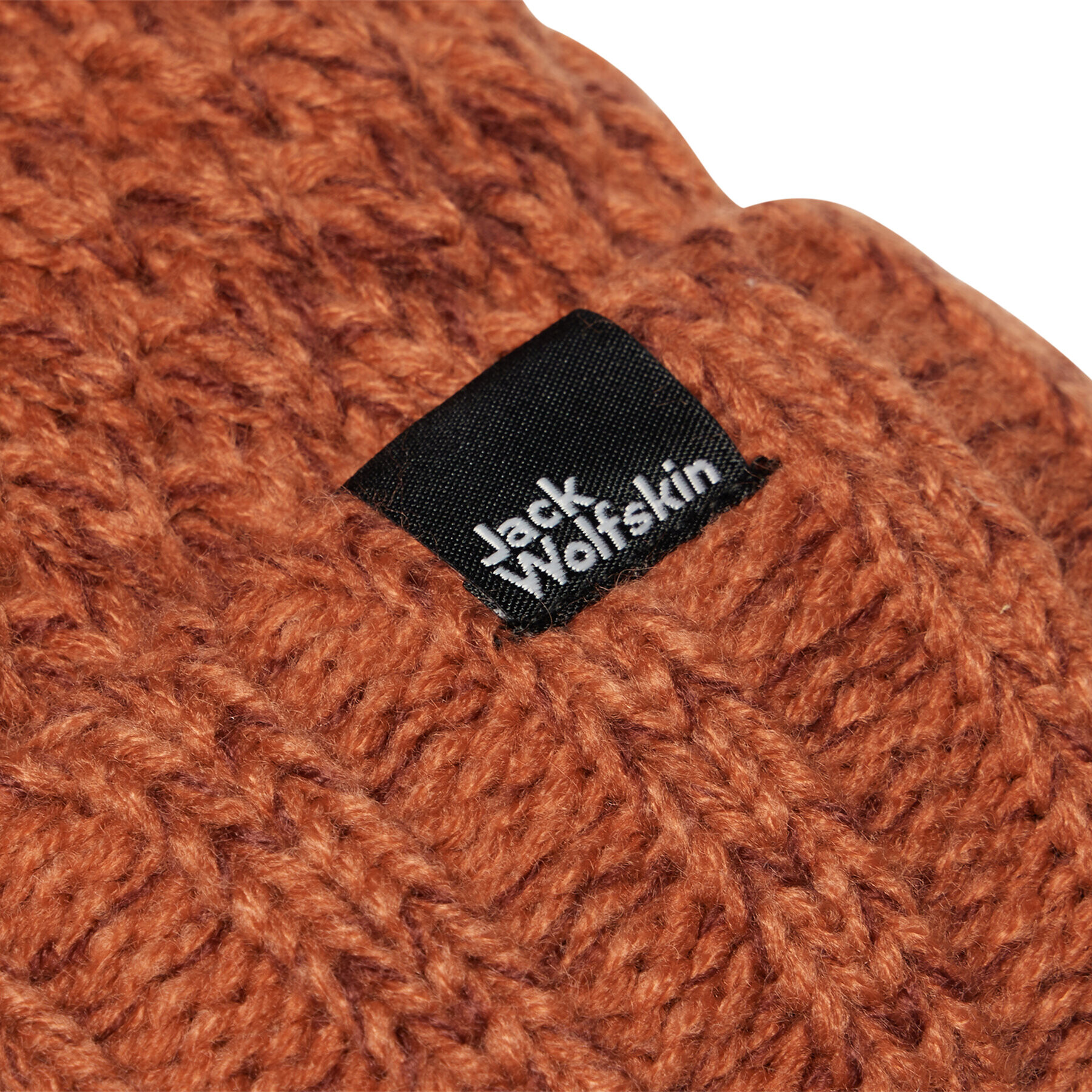 Jack Wolfskin Čiapka Highloft Knit 1908011 Oranžová - Pepit.sk