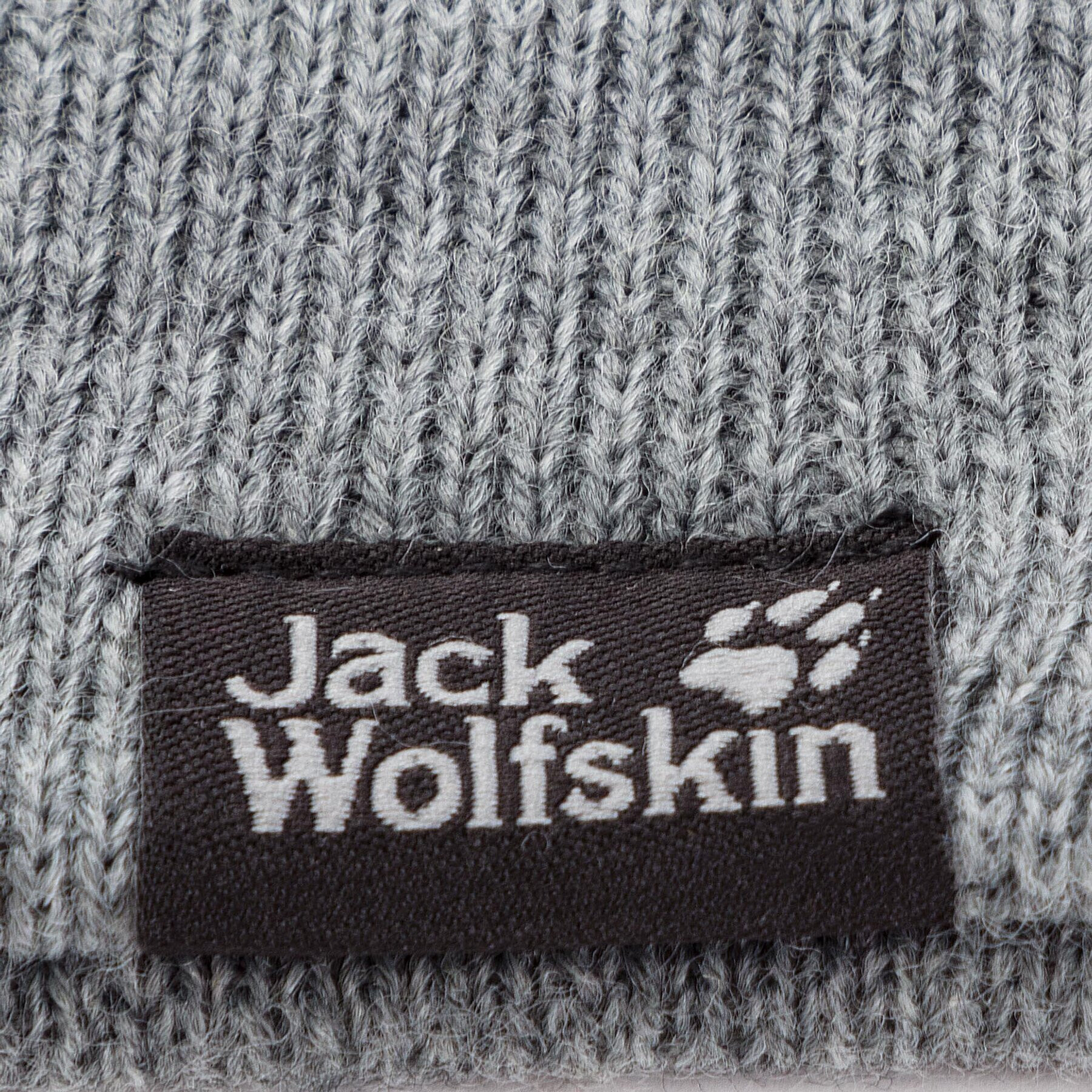 Jack Wolfskin Čiapka Rib Hat 1903891 Sivá - Pepit.sk