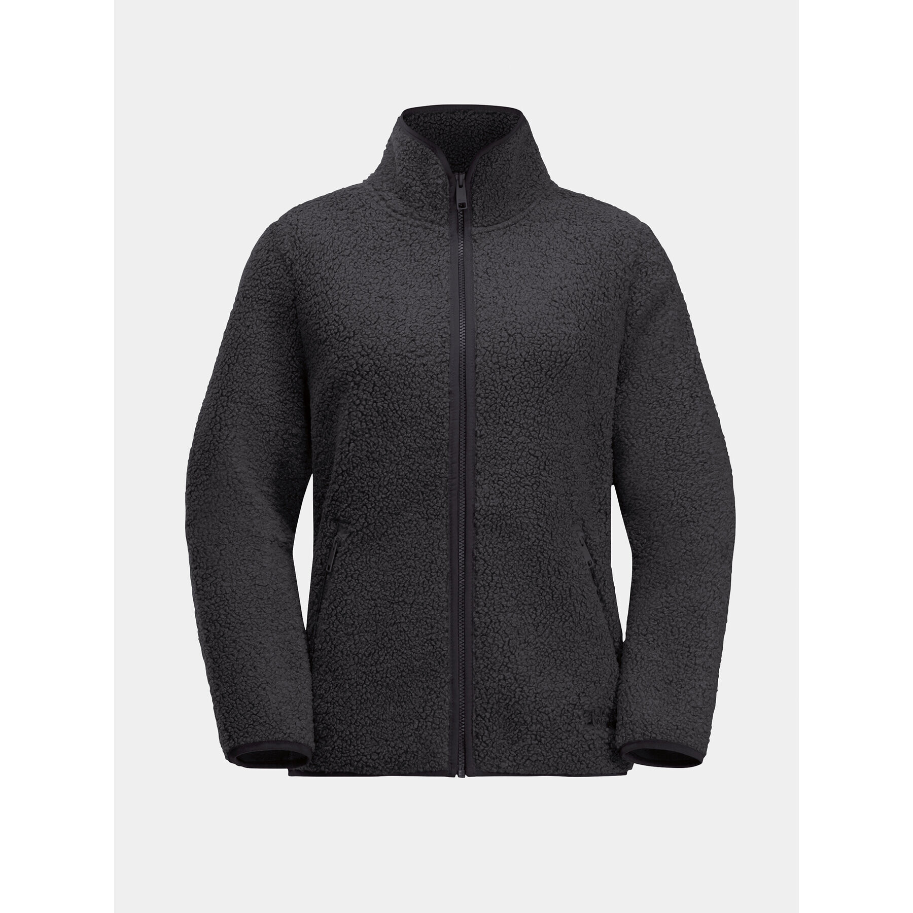 Jack Wolfskin Fleecová mikina High Curl Jacket 1708732 Čierna Regular Fit - Pepit.sk