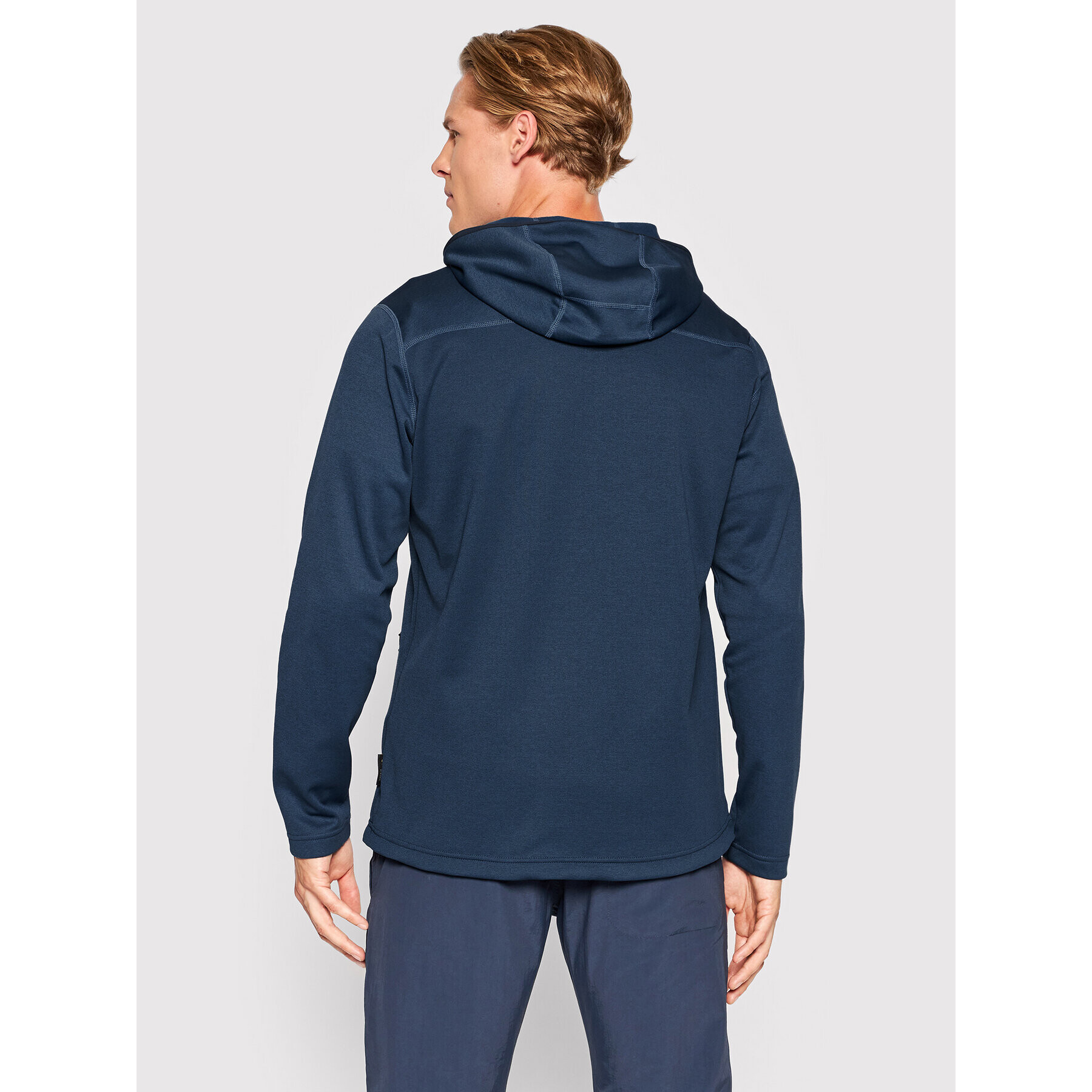 Jack Wolfskin Funkčná mikina Horizon 1708411 Tmavomodrá Regular Fit - Pepit.sk