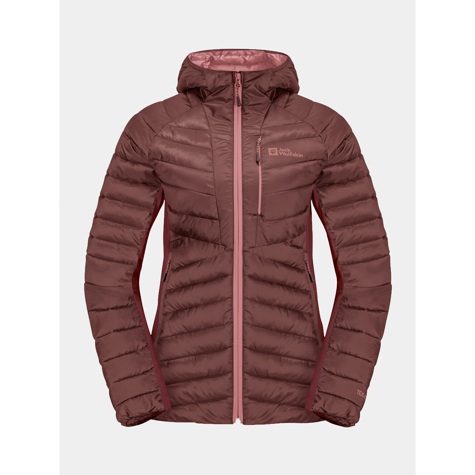 Jack Wolfskin Outdoorová bunda Routeburn Pro Ins Jkt 1207192 Bordová Regular Fit - Pepit.sk