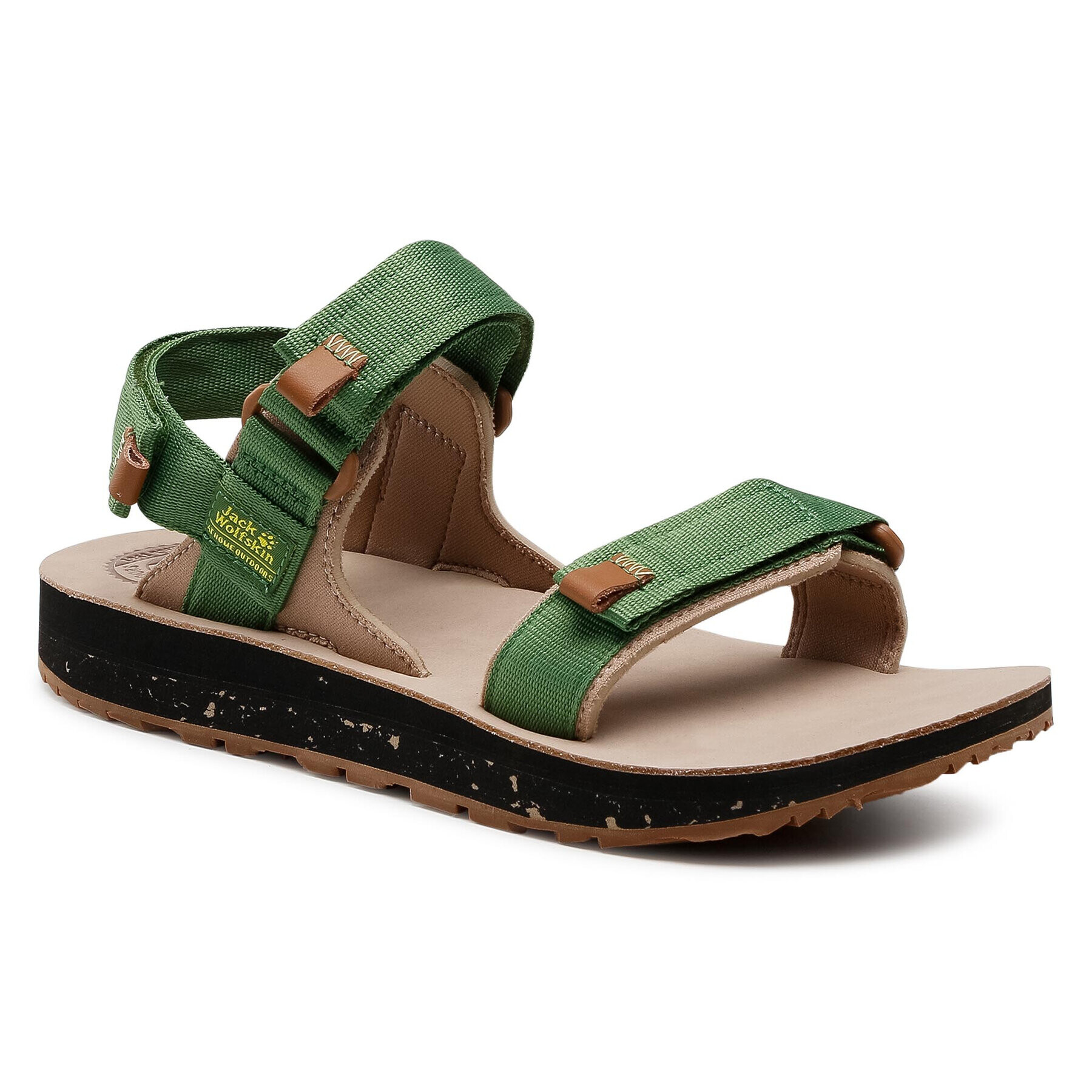 Jack Wolfskin Sandále Outfreshy Deluxe Sandal M 4039431 Zelená - Pepit.sk