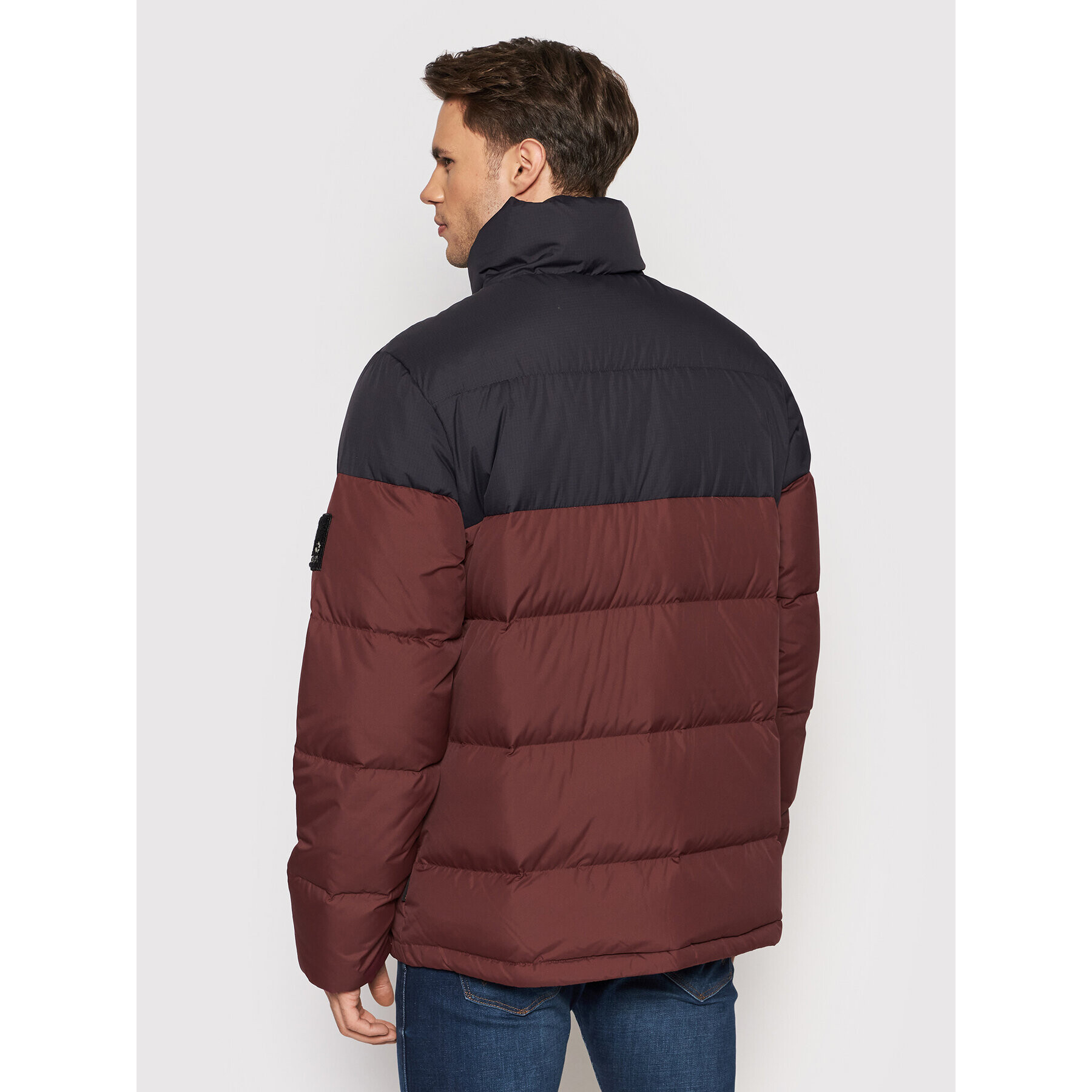 Jack Wolfskin Vatovaná bunda 365 Fearless 1206421 Bordová Regular Fit - Pepit.sk