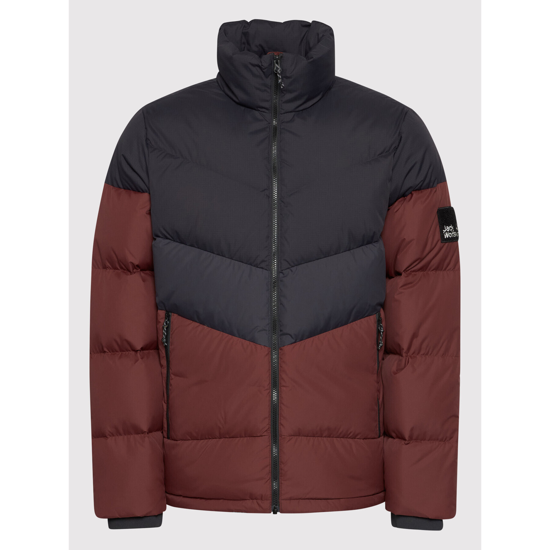 Jack Wolfskin Vatovaná bunda 365 Fearless 1206421 Bordová Regular Fit - Pepit.sk