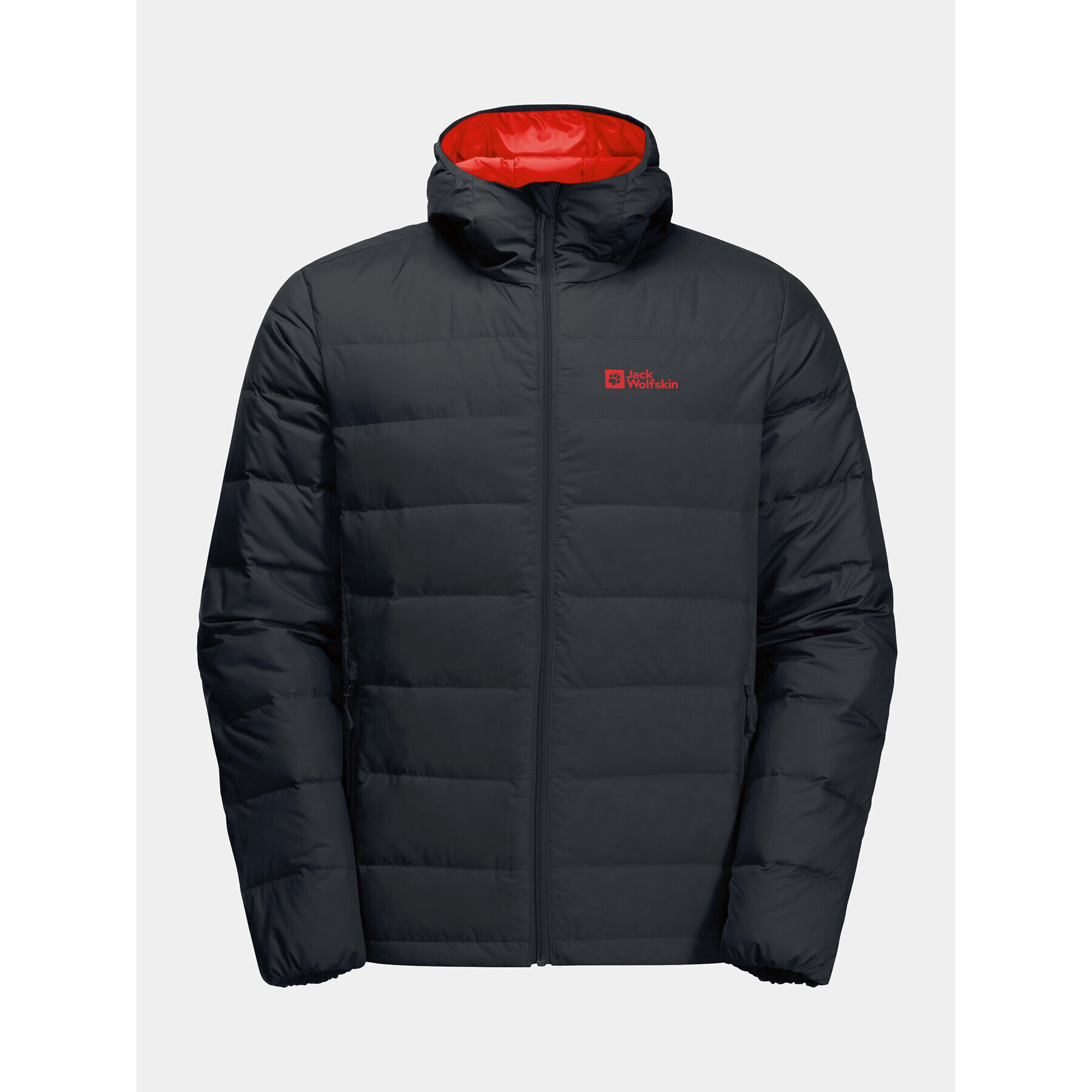 Jack Wolfskin Vatovaná bunda Ather Down Hoody 1207671 Čierna Regular Fit - Pepit.sk