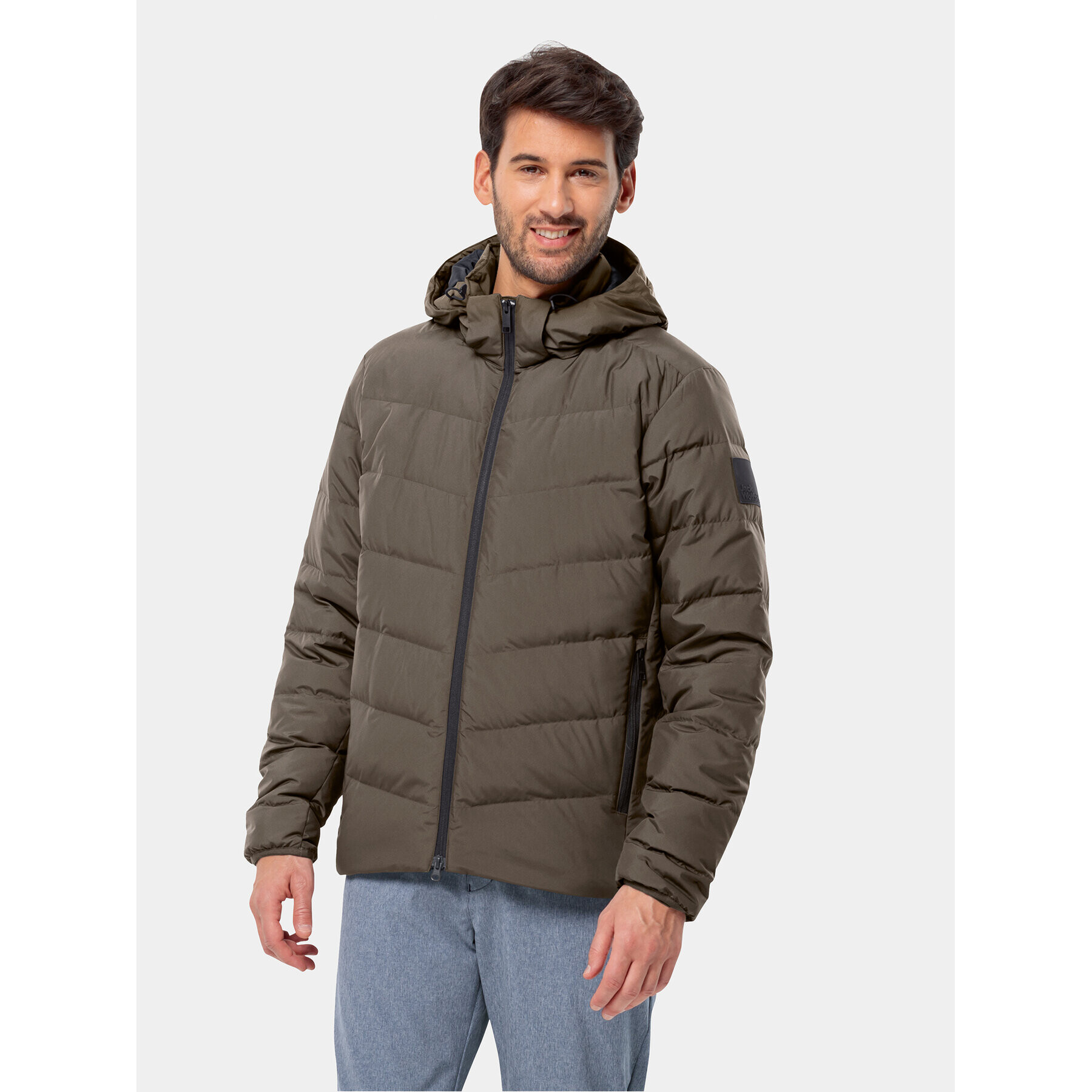 Jack Wolfskin Vatovaná bunda Colonius Jkt 1207431 Hnedá Regular Fit - Pepit.sk