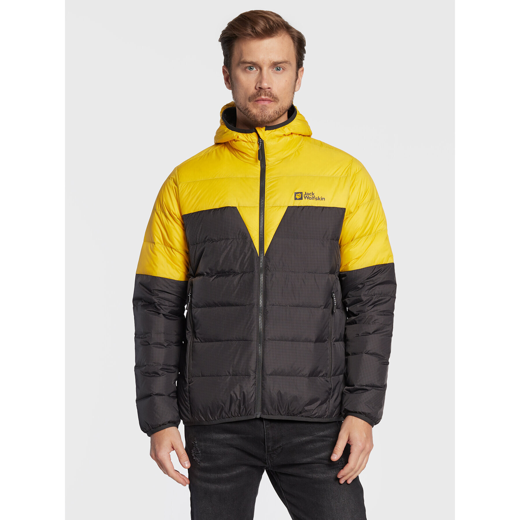 Jack Wolfskin Vatovaná bunda Dna Tundra 1206612 Žltá Regular Fit - Pepit.sk