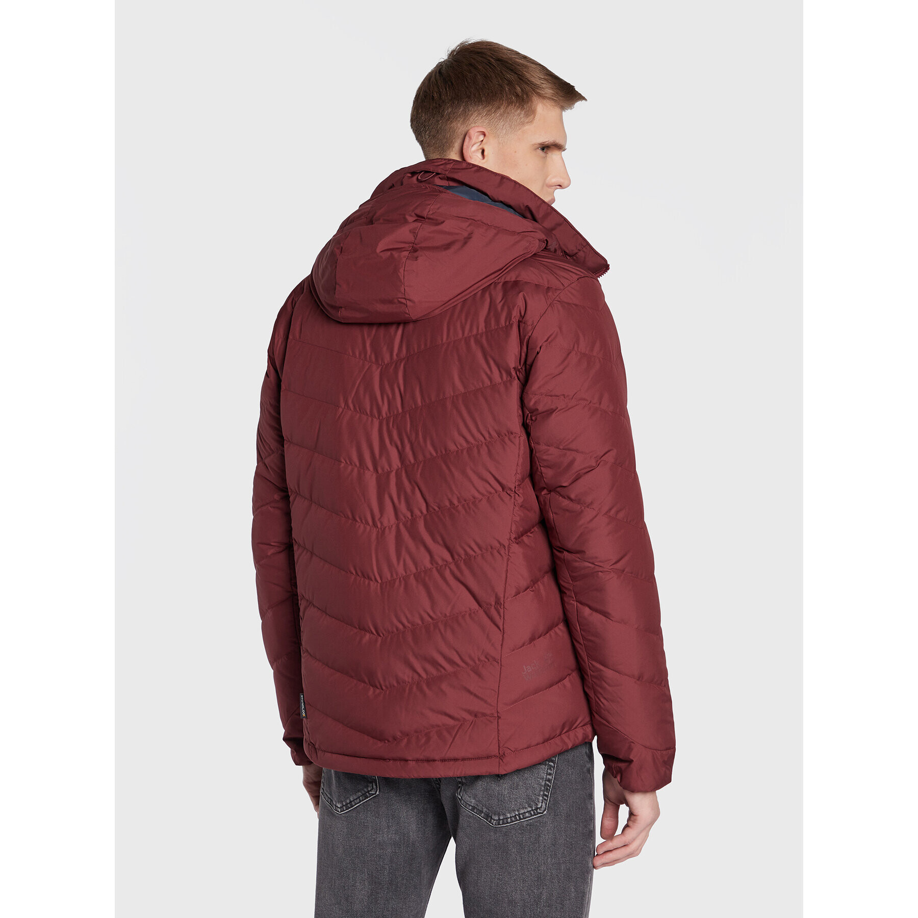 Jack Wolfskin Vatovaná bunda Fairmont 1203591 Bordová Regular Fit - Pepit.sk