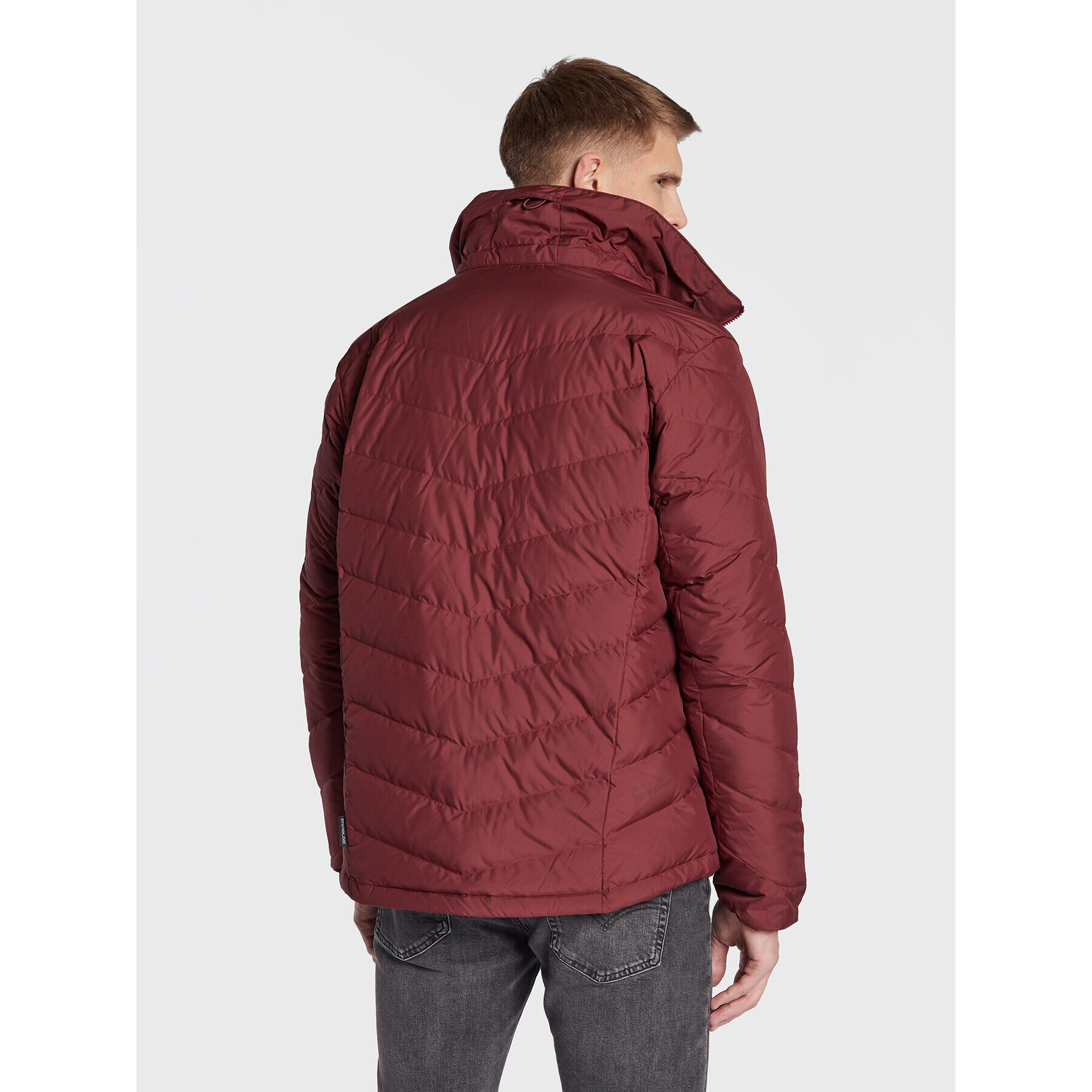 Jack Wolfskin Vatovaná bunda Fairmont 1203591 Bordová Regular Fit - Pepit.sk