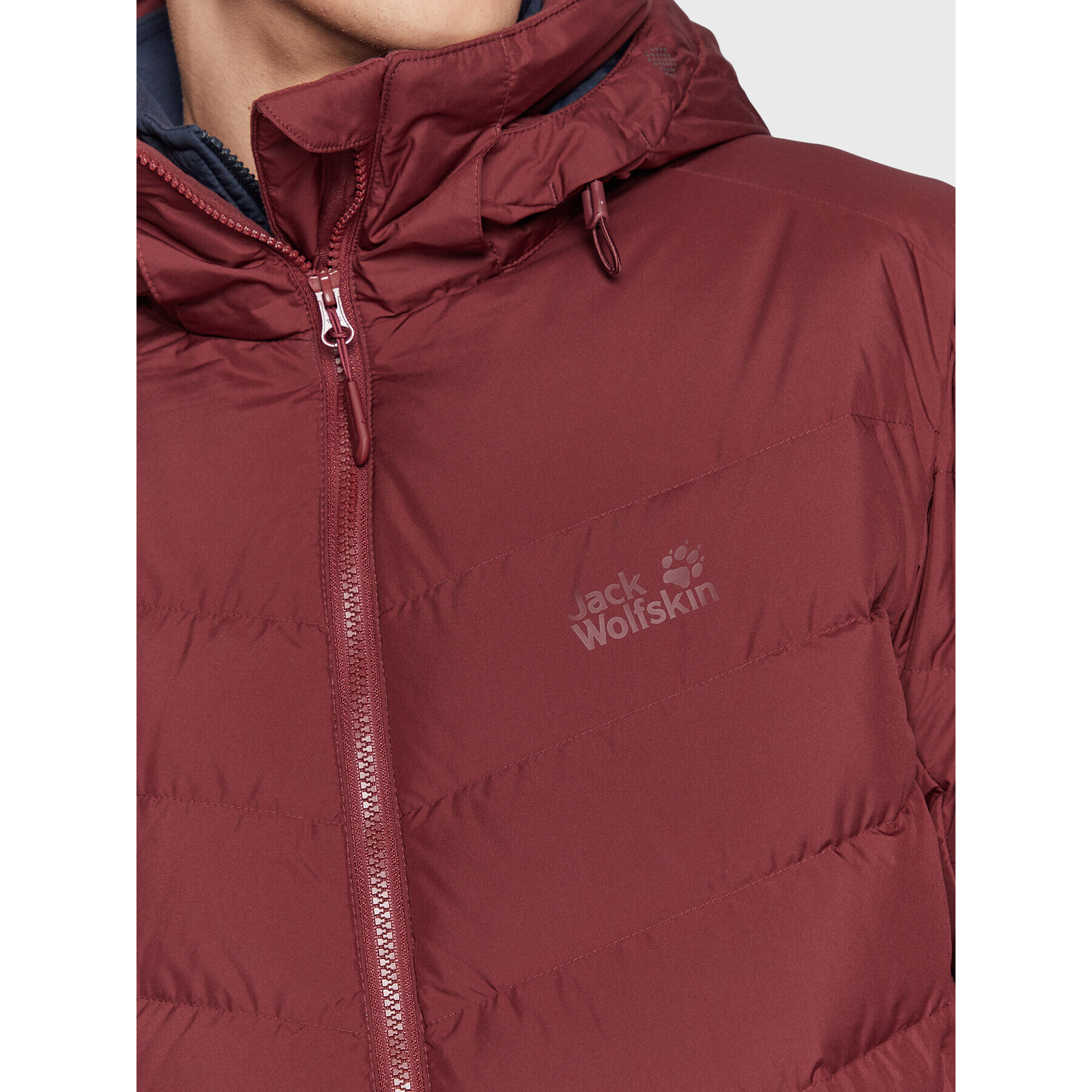 Jack Wolfskin Vatovaná bunda Fairmont 1203591 Bordová Regular Fit - Pepit.sk