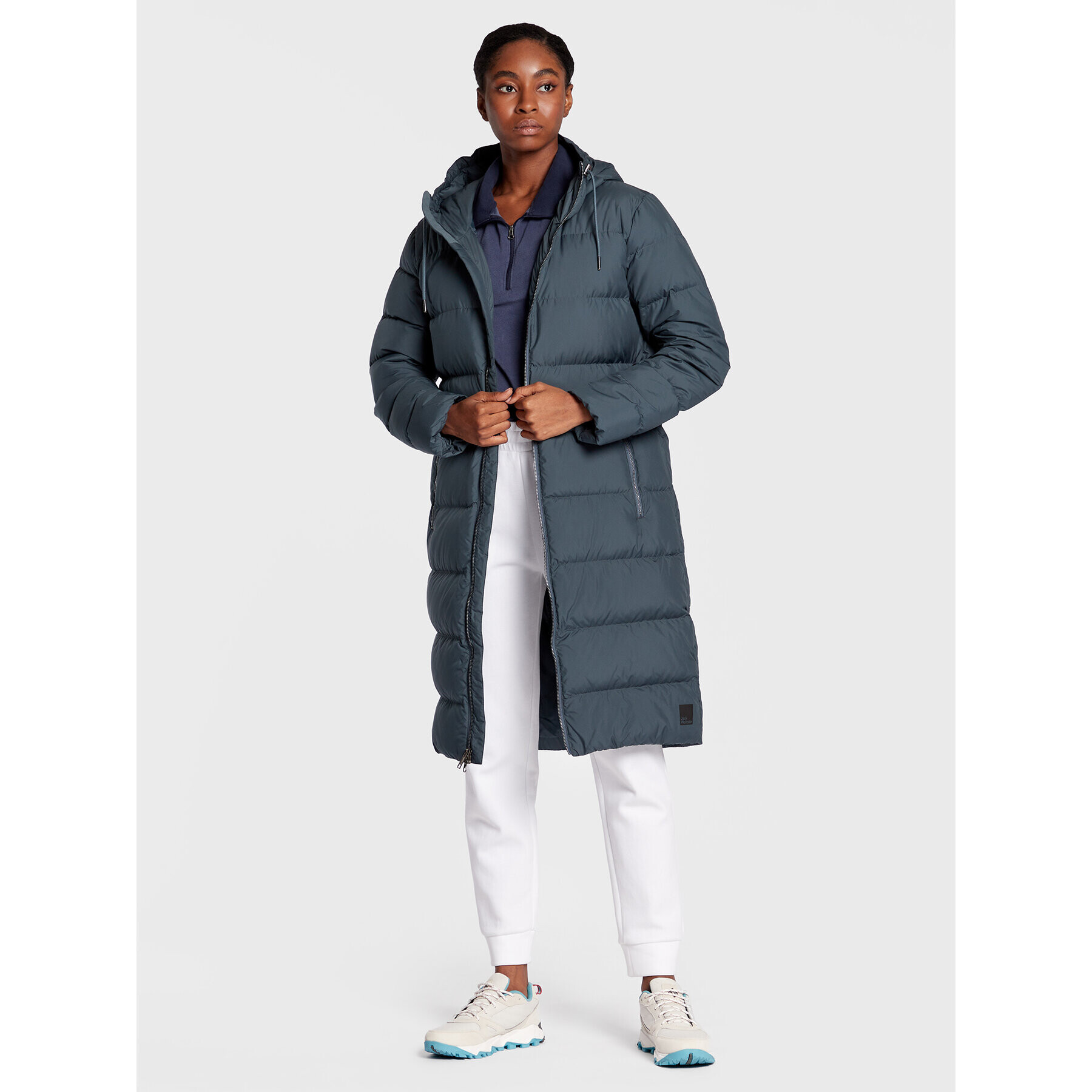 Jack Wolfskin Vatovaná bunda Frozen Palace 1204132 Modrá Regular Fit - Pepit.sk