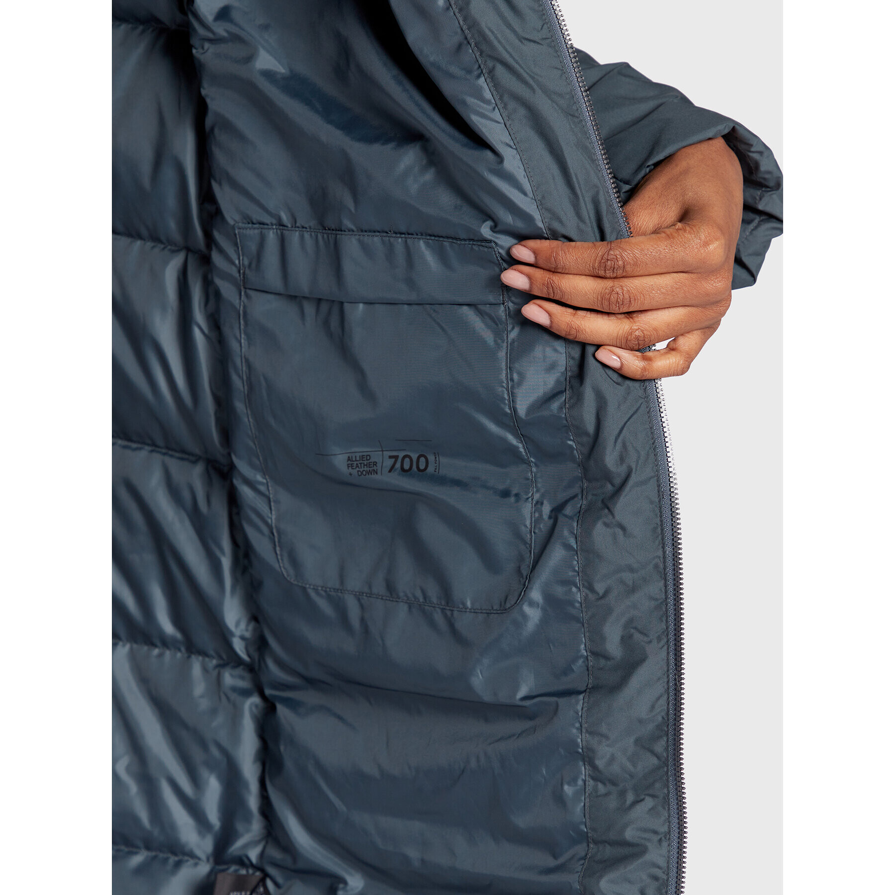 Jack Wolfskin Vatovaná bunda Frozen Palace 1204132 Modrá Regular Fit - Pepit.sk