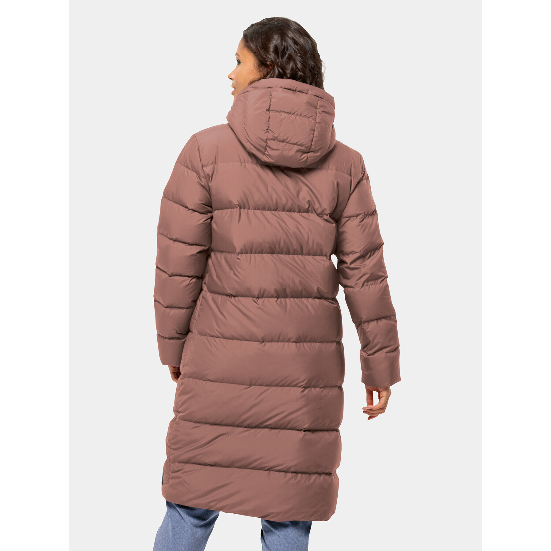 Jack Wolfskin Vatovaná bunda Frozen Palace Coat 1204133 Bordová Regular Fit - Pepit.sk