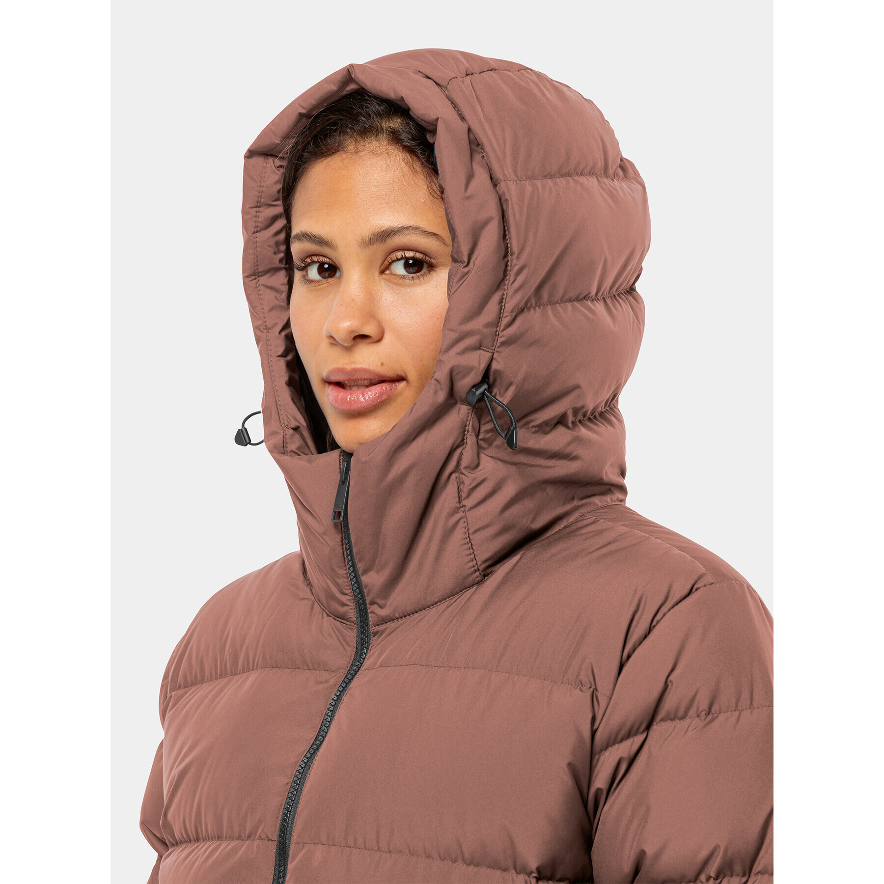 Jack Wolfskin Vatovaná bunda Frozen Palace Coat 1204133 Bordová Regular Fit - Pepit.sk