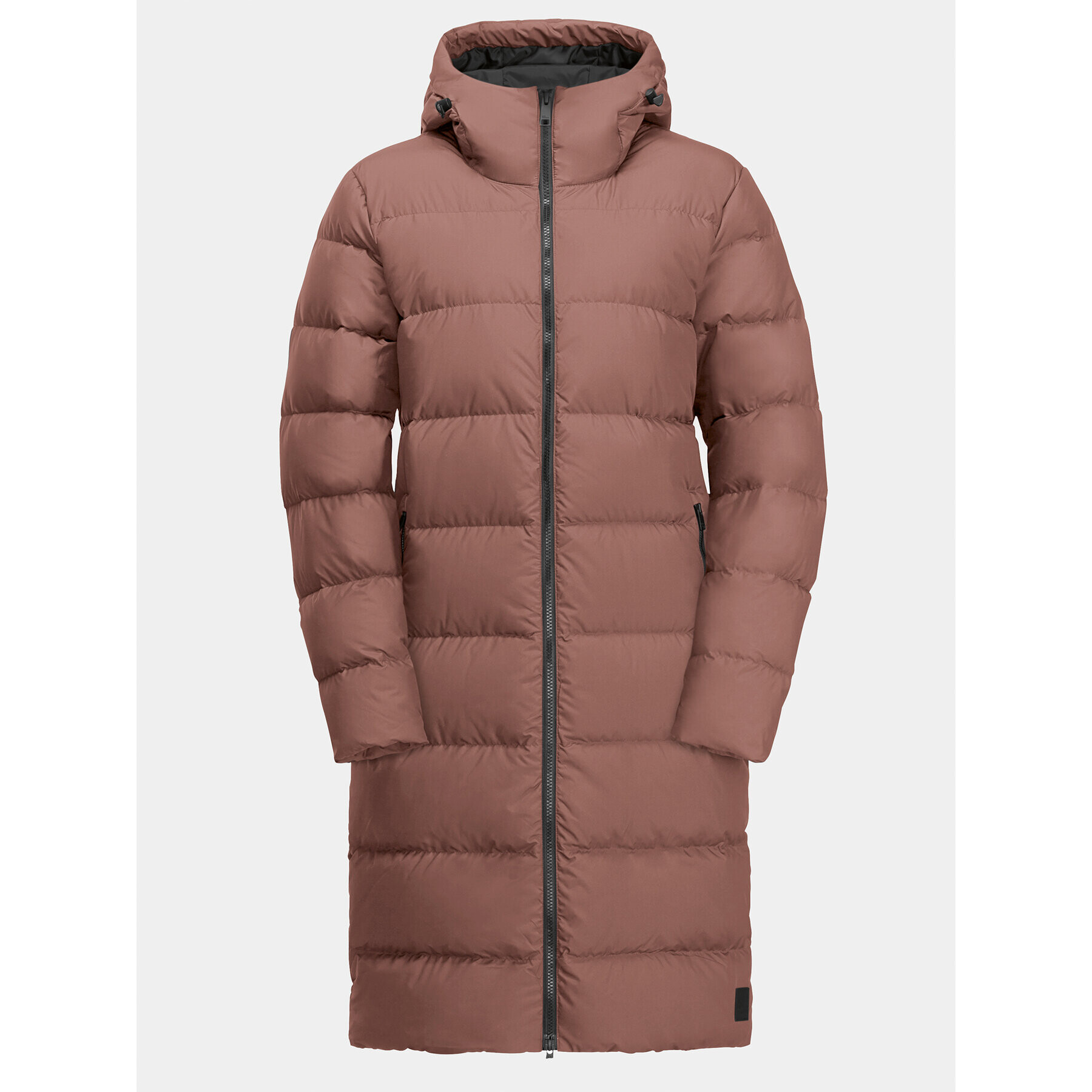 Jack Wolfskin Vatovaná bunda Frozen Palace Coat 1204133 Bordová Regular Fit - Pepit.sk