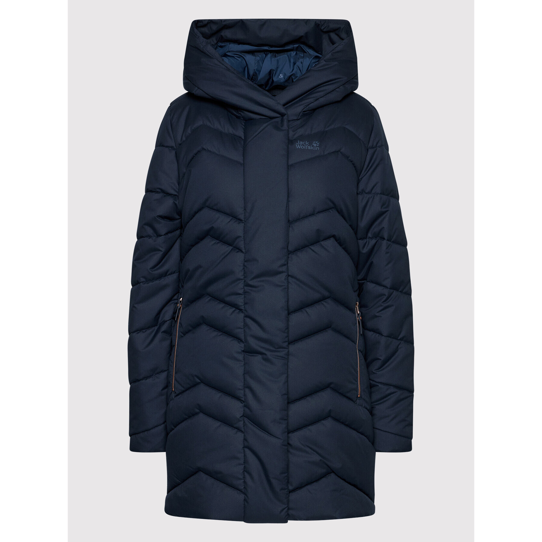 Jack Wolfskin Vatovaná bunda Kyoto 1204943 Tmavomodrá Regular Fit - Pepit.sk