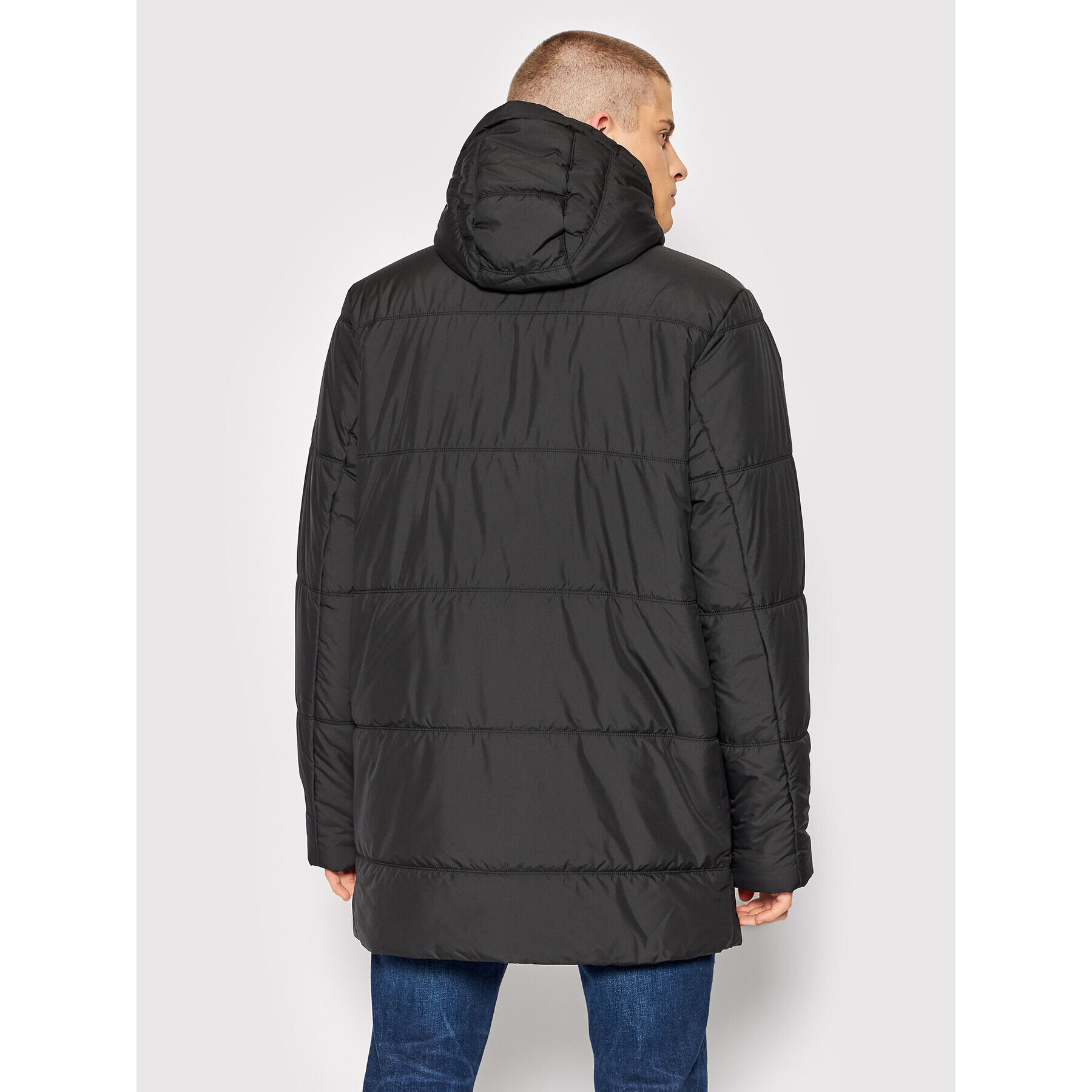 Jack Wolfskin Vatovaná bunda North York 1206381 Čierna Regular Fit - Pepit.sk