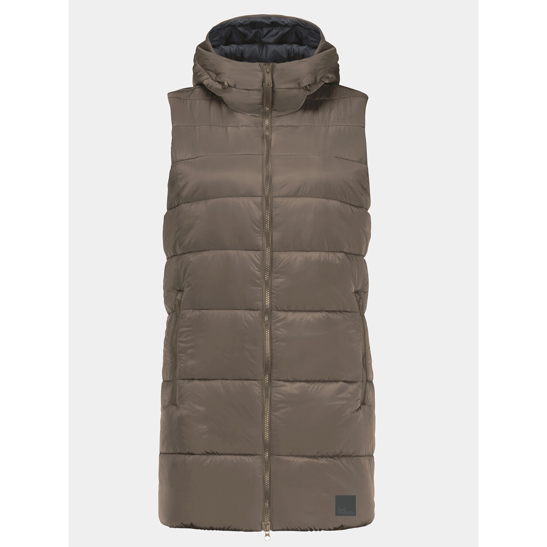 Jack Wolfskin Vesta Eisbach Vest 1206991 Hnedá Regular Fit - Pepit.sk