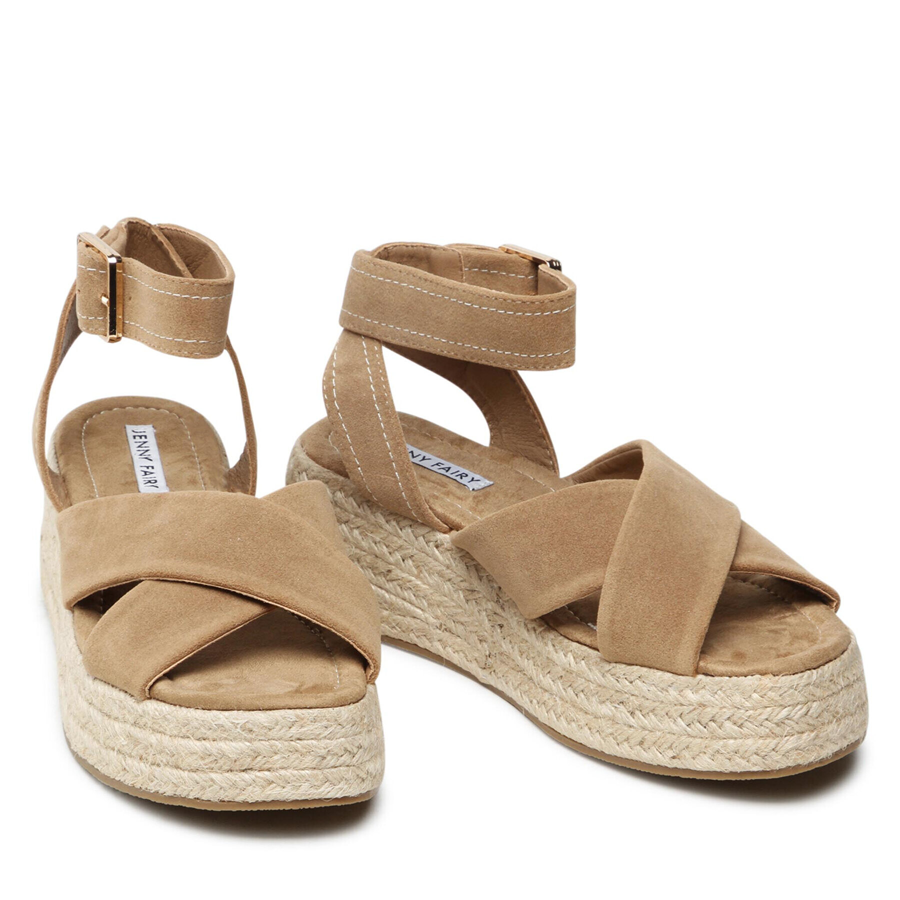 Jenny Fairy Clara Barson Espadrilky WSS20575-01 Hnedá - Pepit.sk