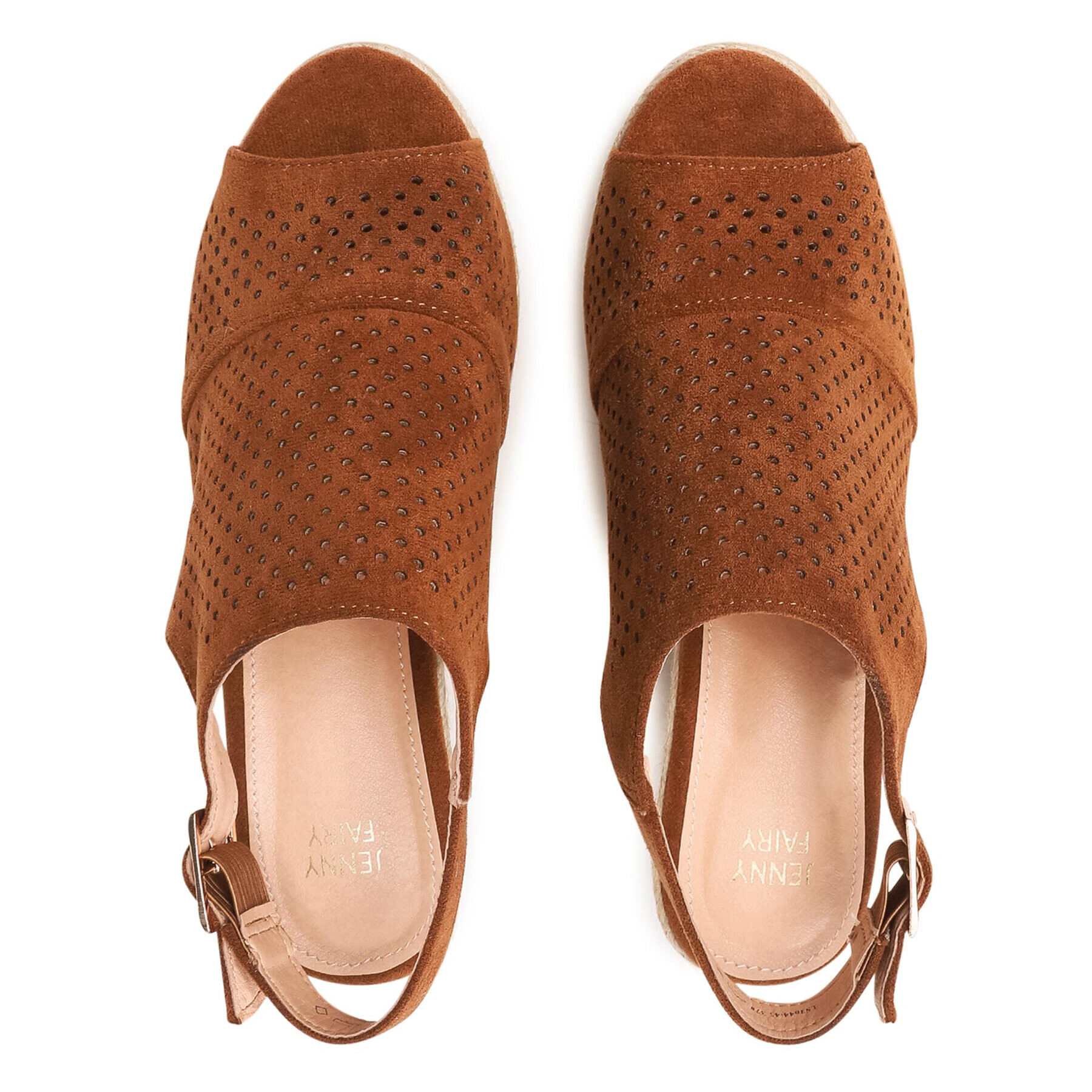 Jenny Fairy Espadrilky LS3644-45 Hnedá - Pepit.sk