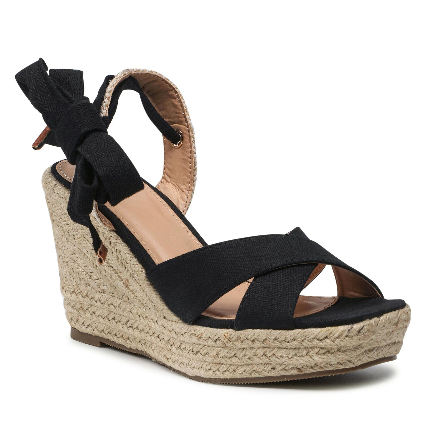 Jenny Fairy Espadrilky LS5517-06 Čierna - Pepit.sk