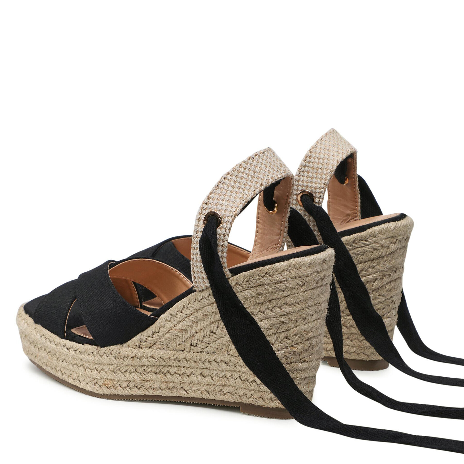 Jenny Fairy Espadrilky LS5517-06 Čierna - Pepit.sk