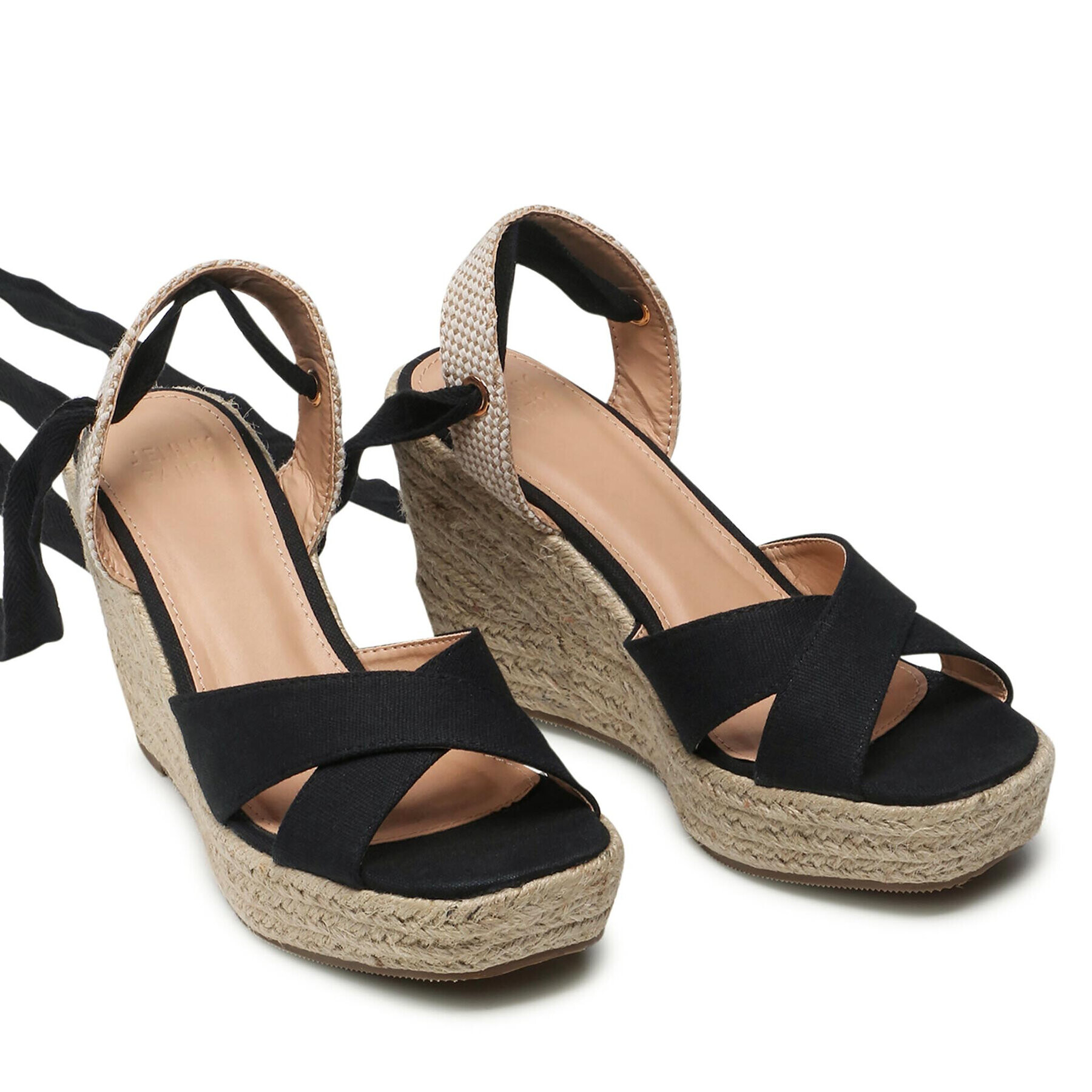 Jenny Fairy Espadrilky LS5517-06 Čierna - Pepit.sk