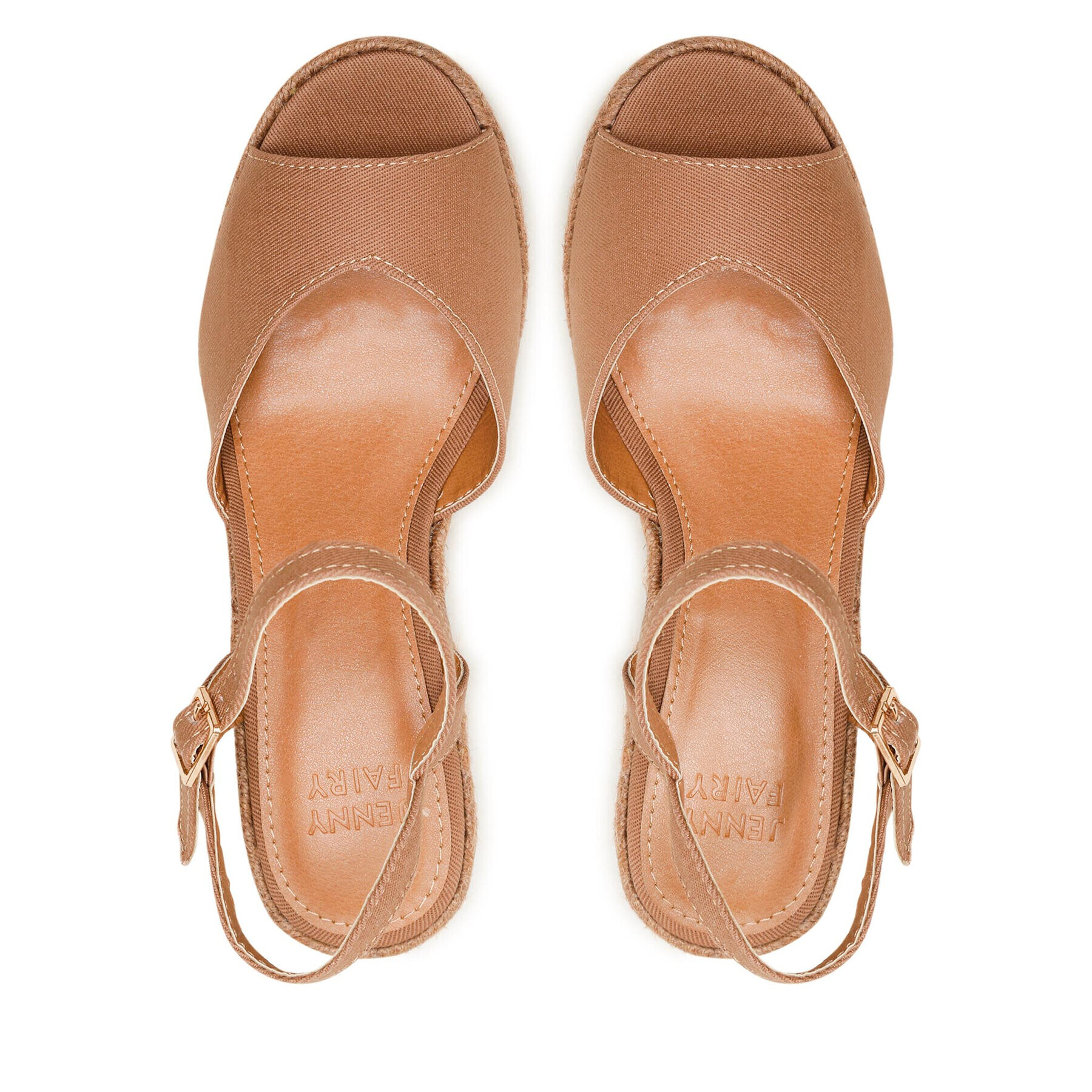 Jenny Fairy Espadrilky LS5792-01 Hnedá - Pepit.sk