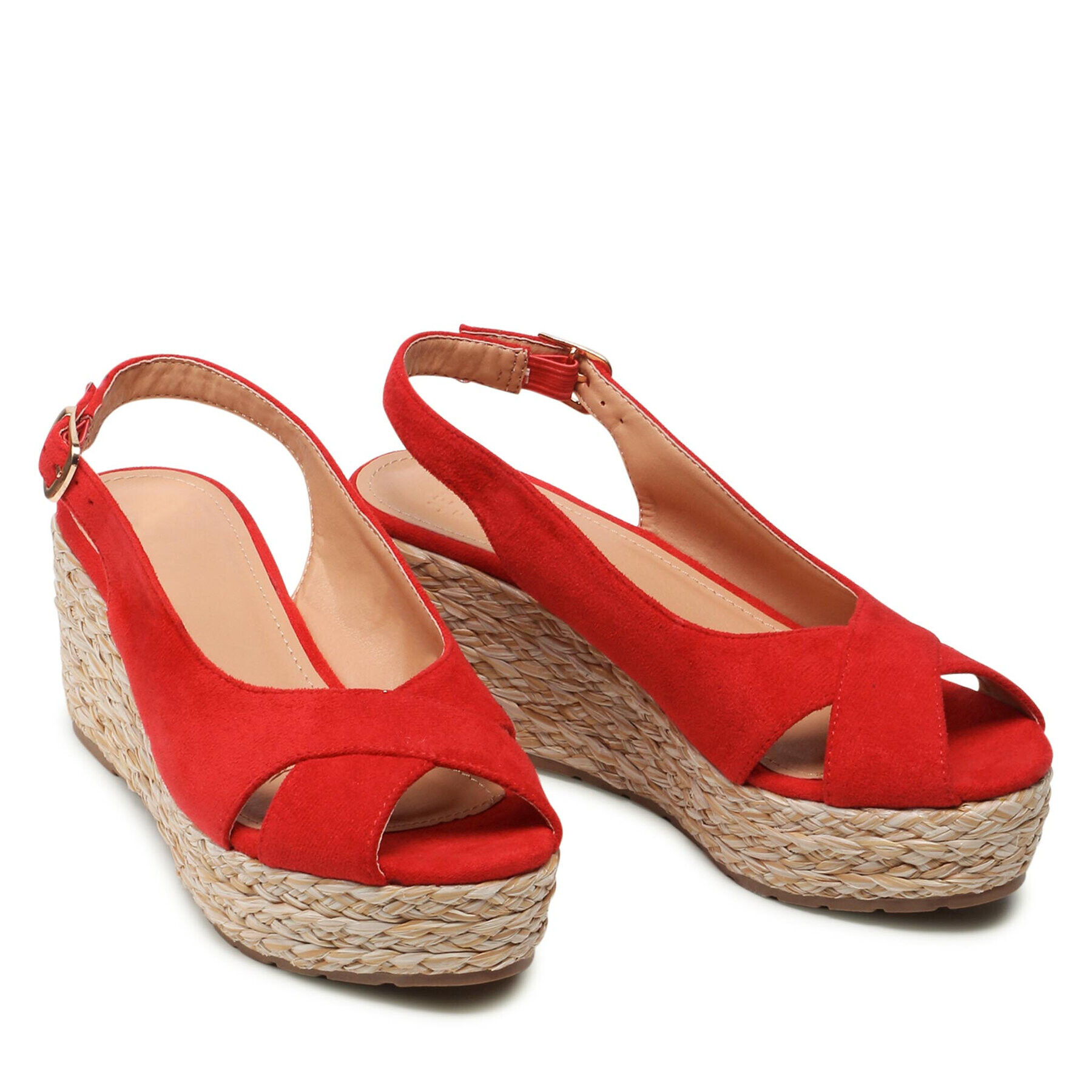 Jenny Fairy Espadrilky TS5249-01 Červená - Pepit.sk