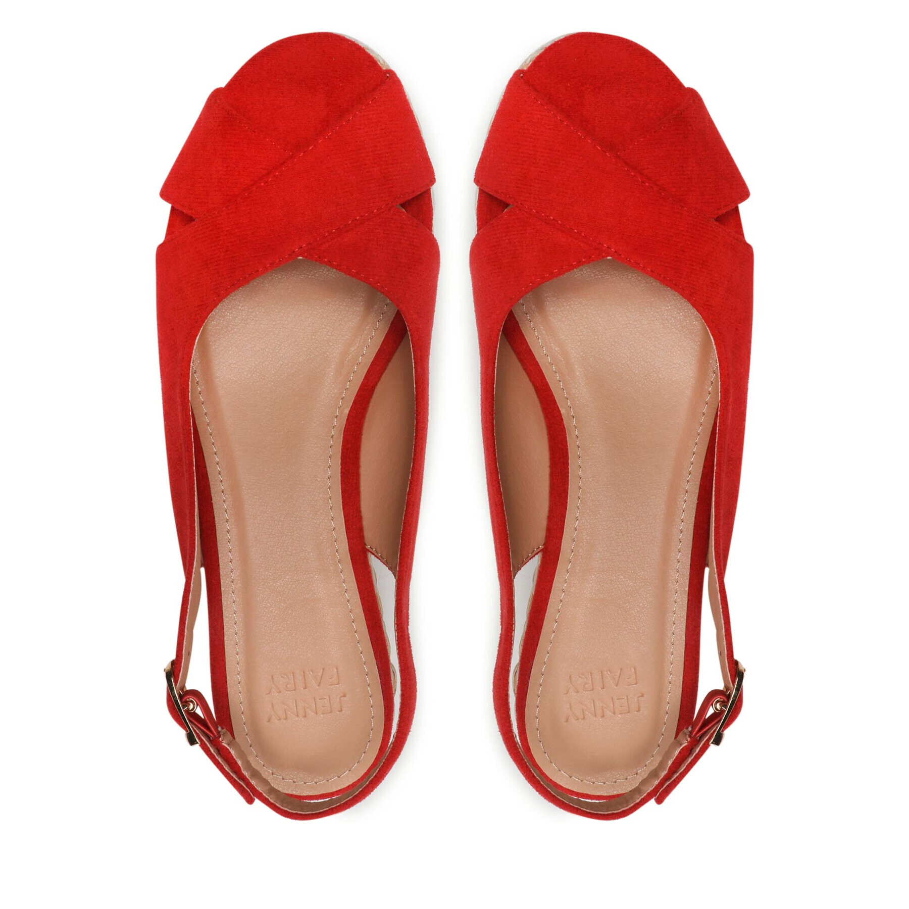 Jenny Fairy Espadrilky TS5249-01 Červená - Pepit.sk