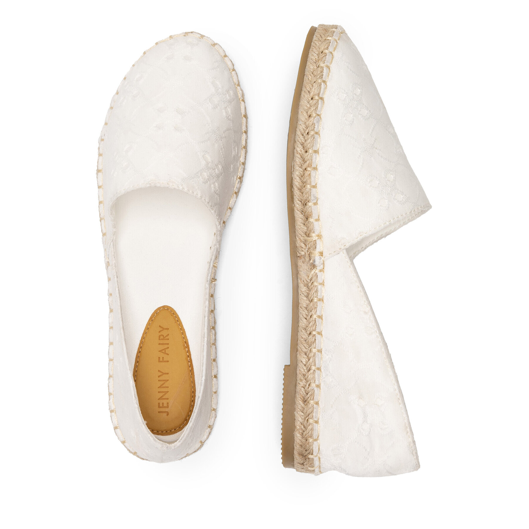 Jenny Fairy Espadrilky WS140703-01 Biela - Pepit.sk