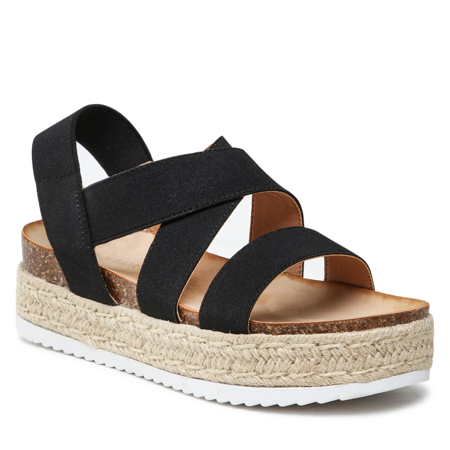 Jenny Fairy Espadrilky WS17059-07 Čierna - Pepit.sk