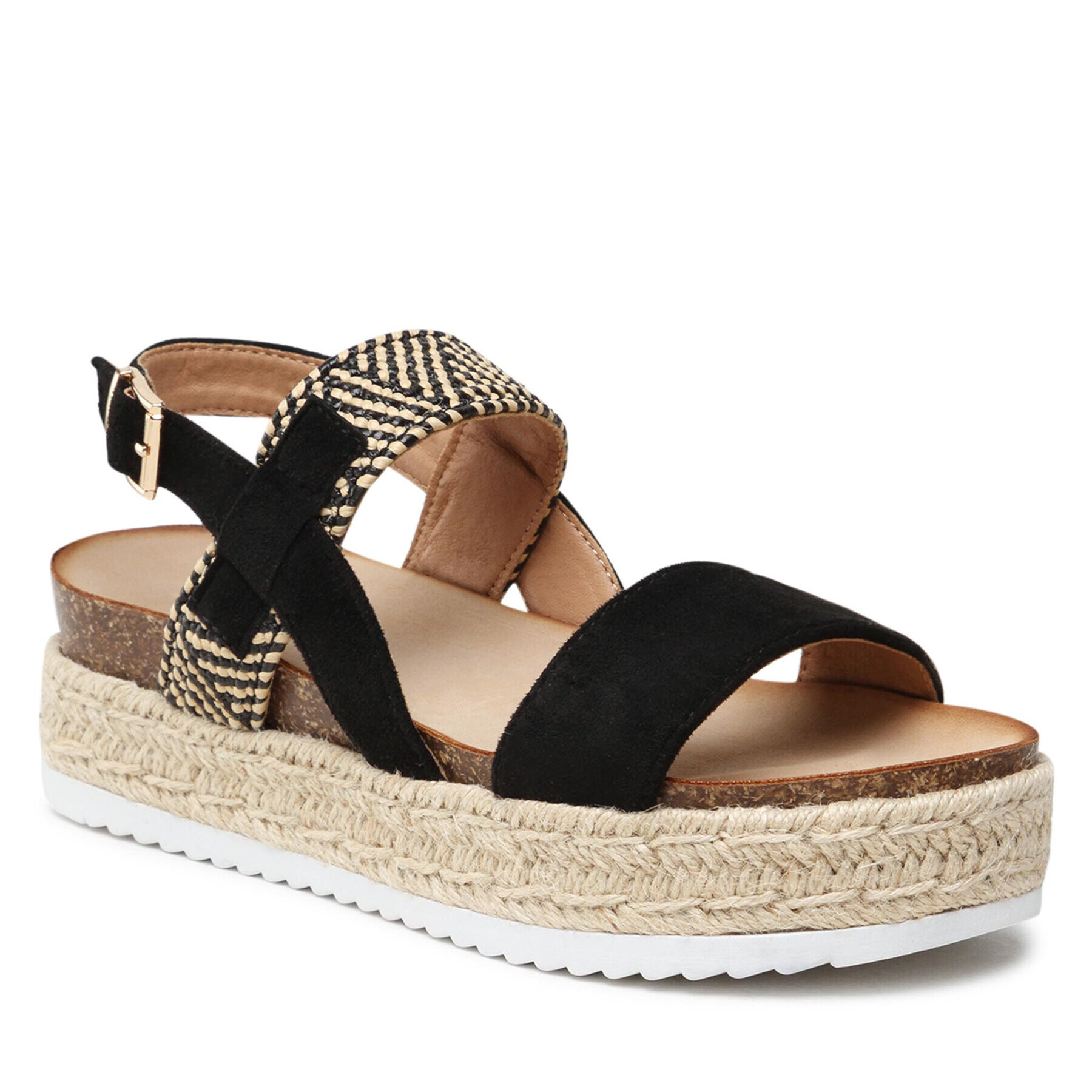 Jenny Fairy Espadrilky WS17059-08 Čierna - Pepit.sk