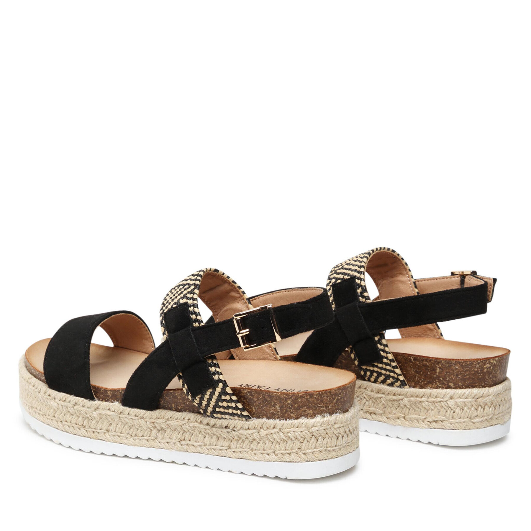 Jenny Fairy Espadrilky WS17059-08 Čierna - Pepit.sk