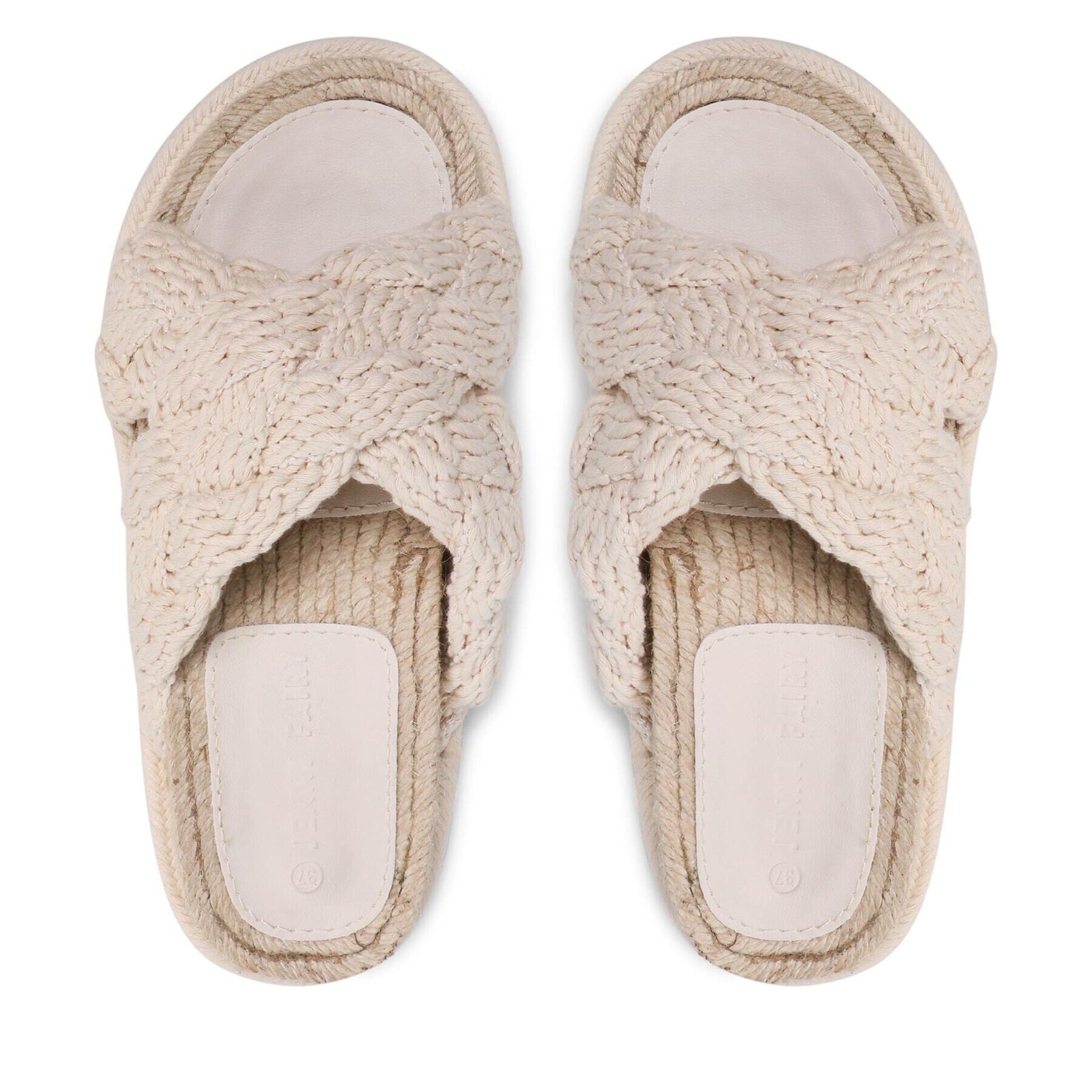 Jenny Fairy Espadrilky WS21168-01 Béžová - Pepit.sk