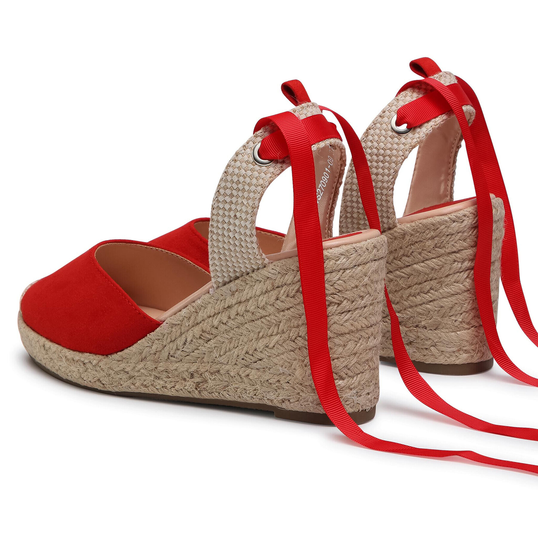 Jenny Fairy Espadrilky WS270901-09 Červená - Pepit.sk