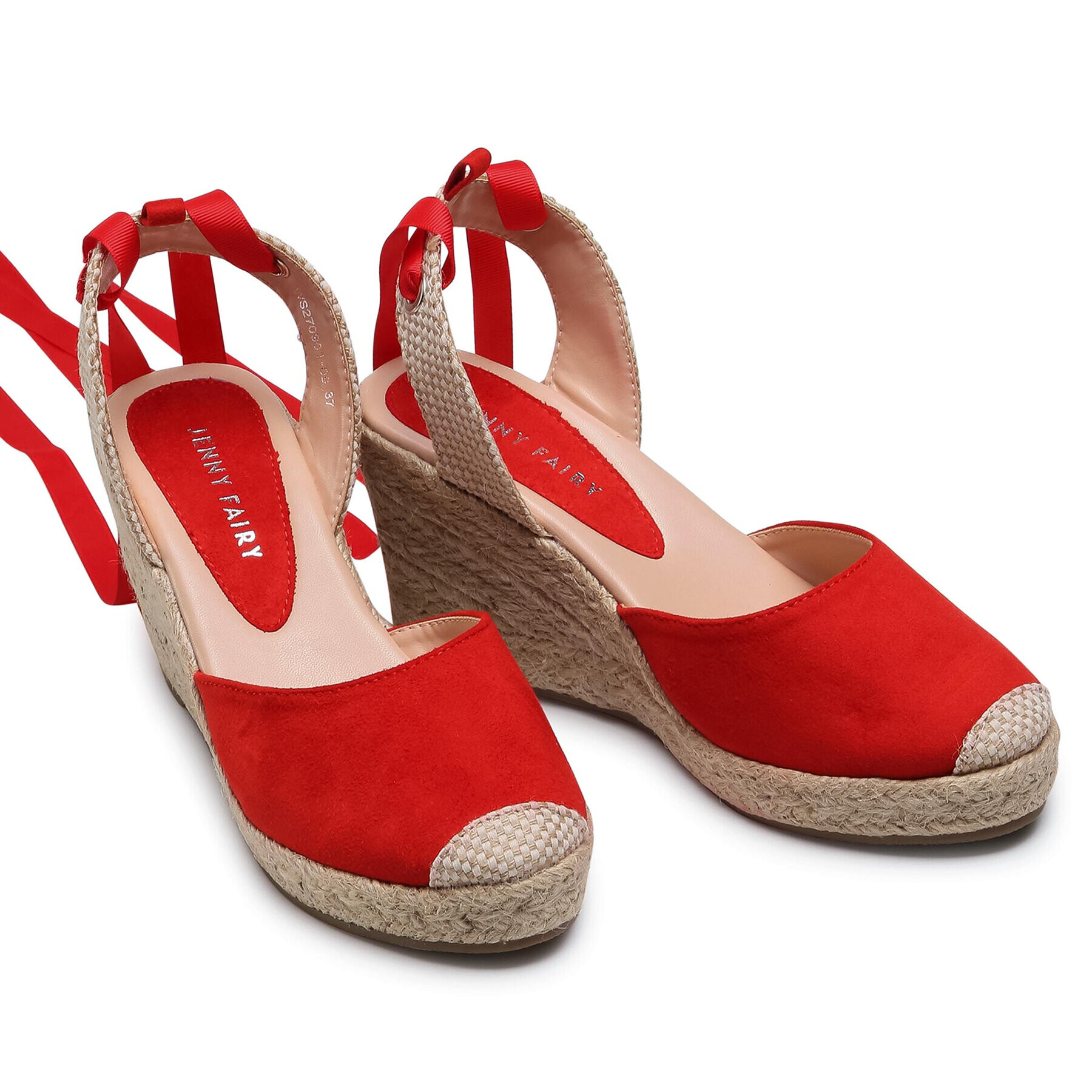 Jenny Fairy Espadrilky WS270901-09 Červená - Pepit.sk