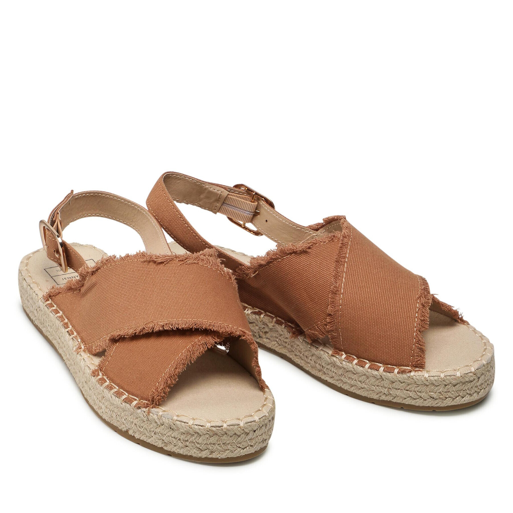 Jenny Fairy Espadrilky WSS20375-52ECO Hnedá - Pepit.sk