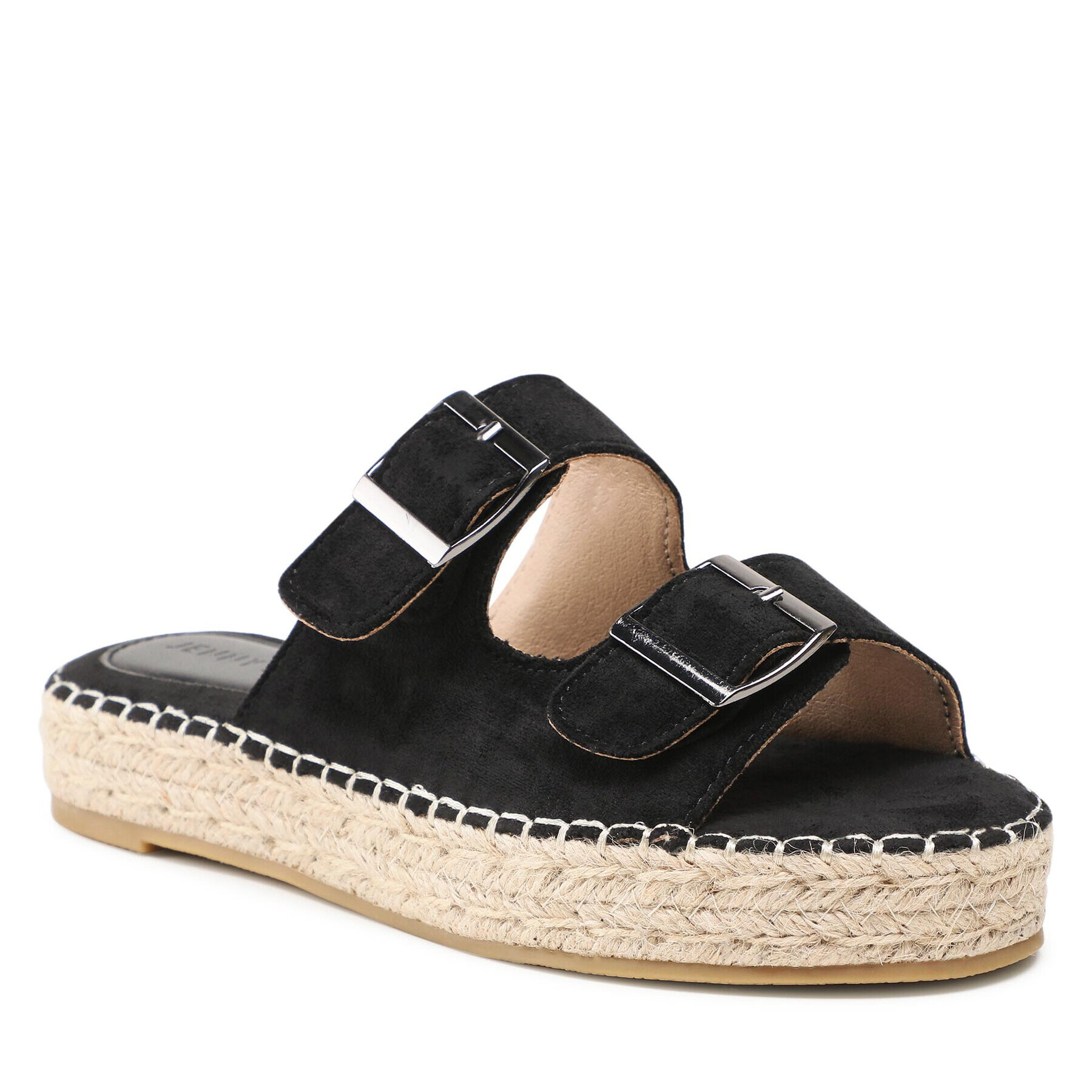 Jenny Fairy Espadrilky WSS20593-01A Čierna - Pepit.sk