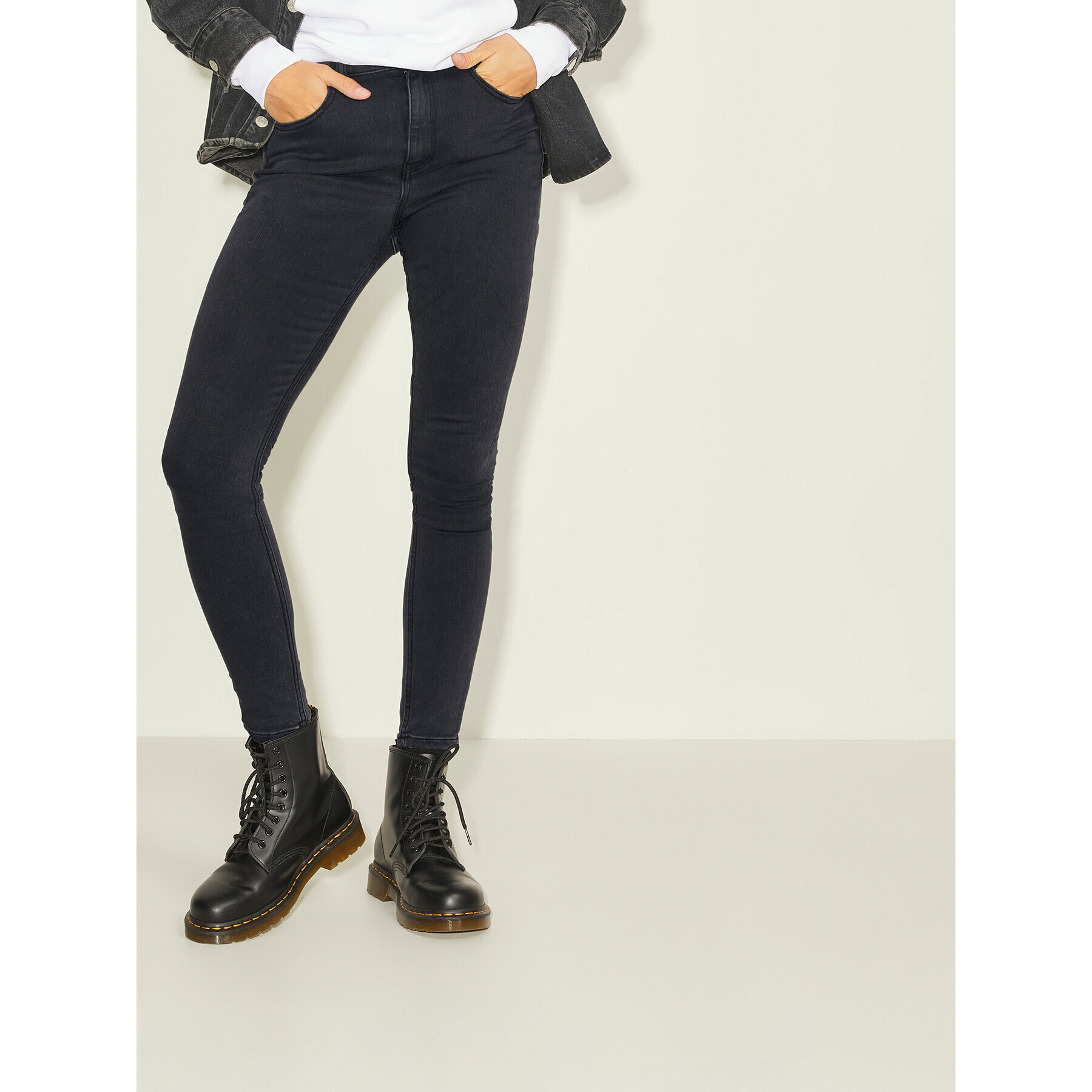 JJXX Džínsy Vienna 12203796 Čierna Skinny Fit - Pepit.sk