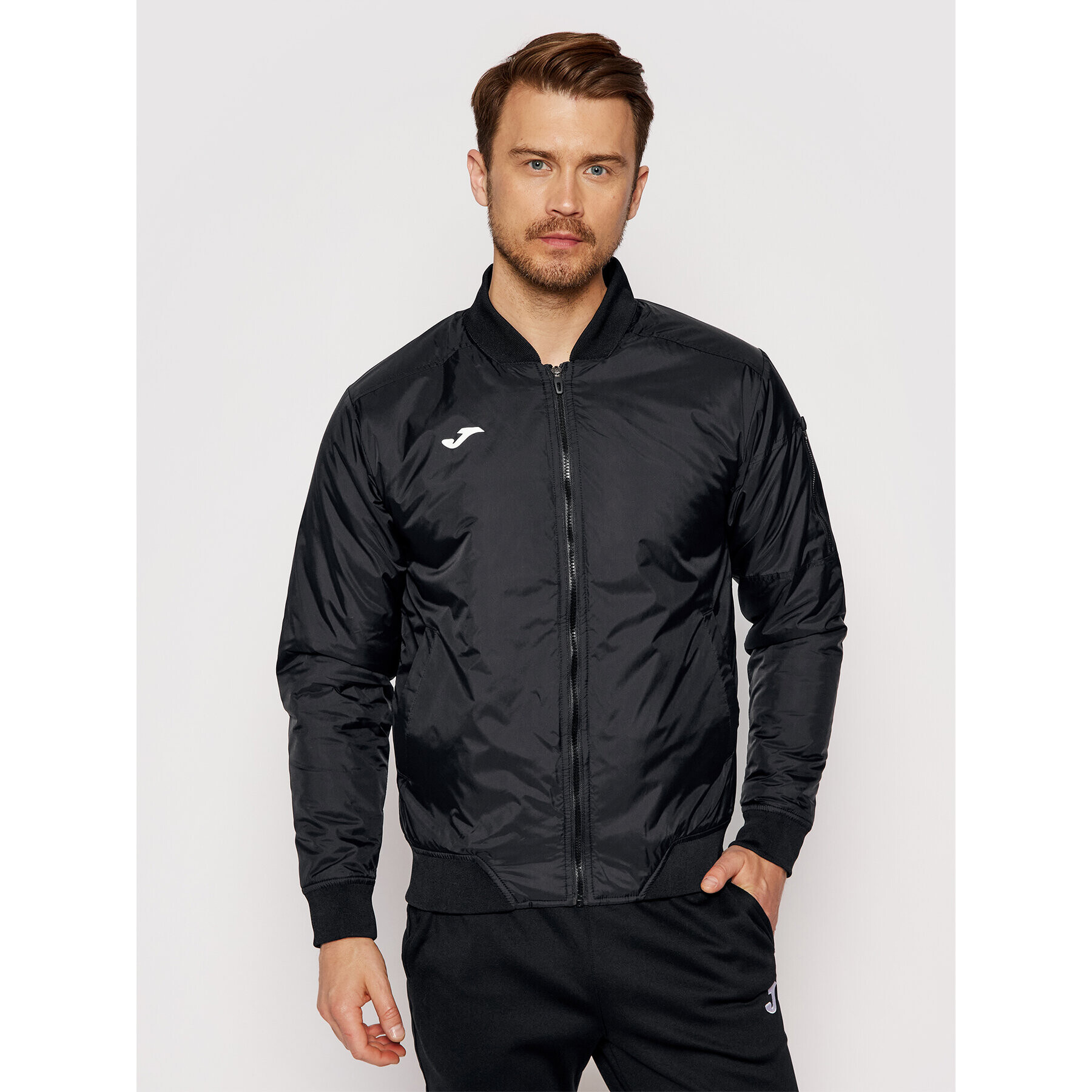 Joma Bundy bomber Cervino 101293.100 Čierna Regular Fit - Pepit.sk