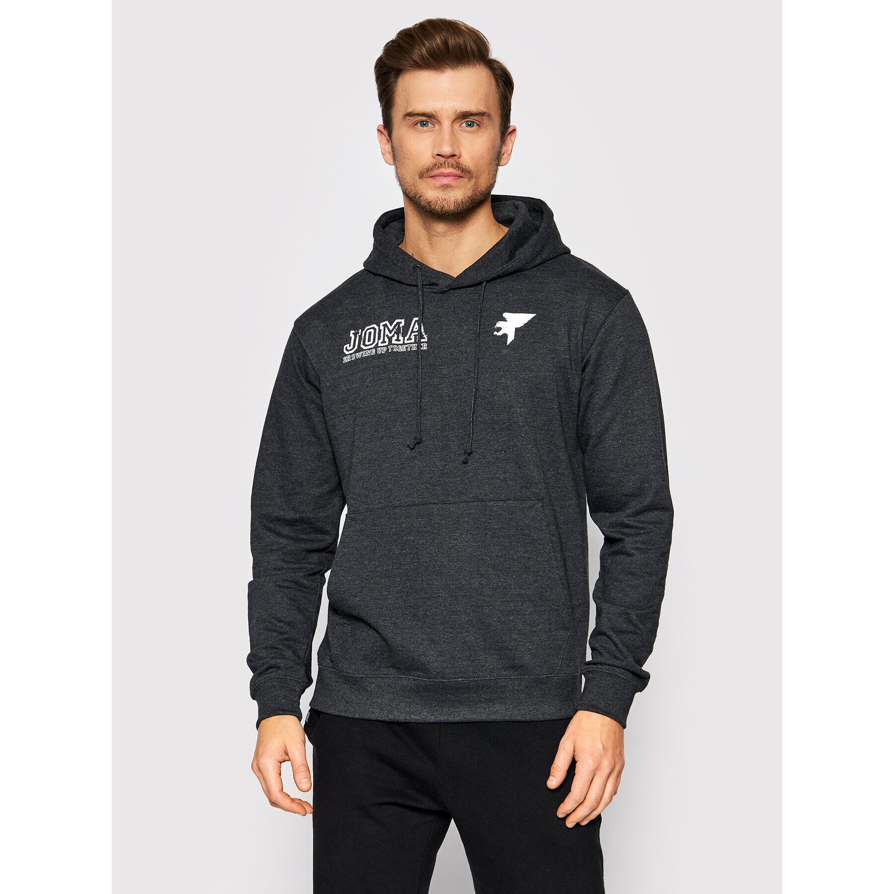 Joma Mikina Urban Street Hoodie 102558.150 Sivá Regular Fit - Pepit.sk