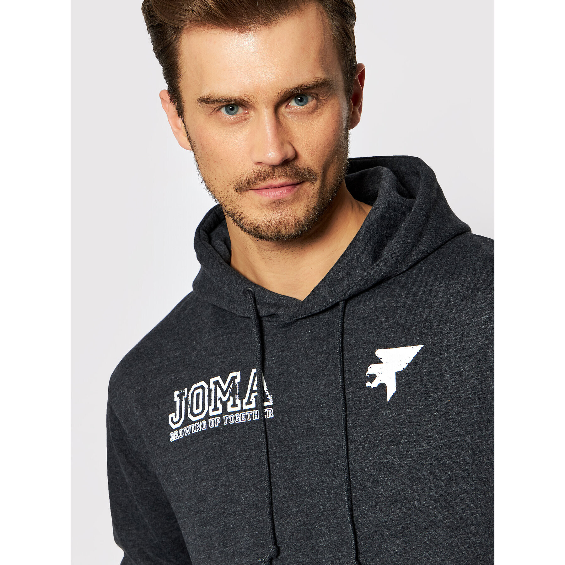 Joma Mikina Urban Street Hoodie 102558.150 Sivá Regular Fit - Pepit.sk