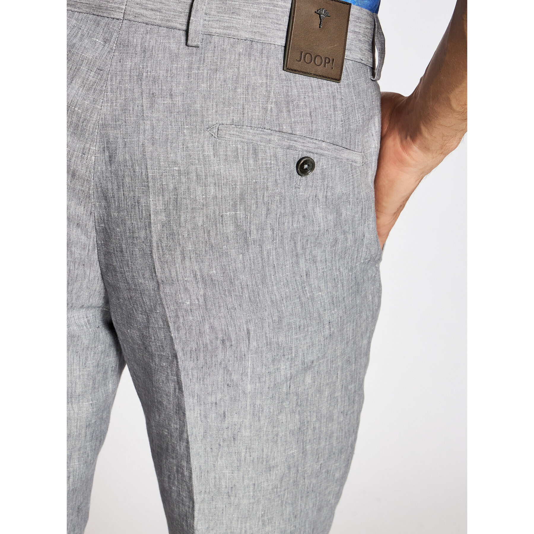 JOOP! Chino nohavice 17 Jt-18Hank 30026548 Sivá Slim Fit - Pepit.sk