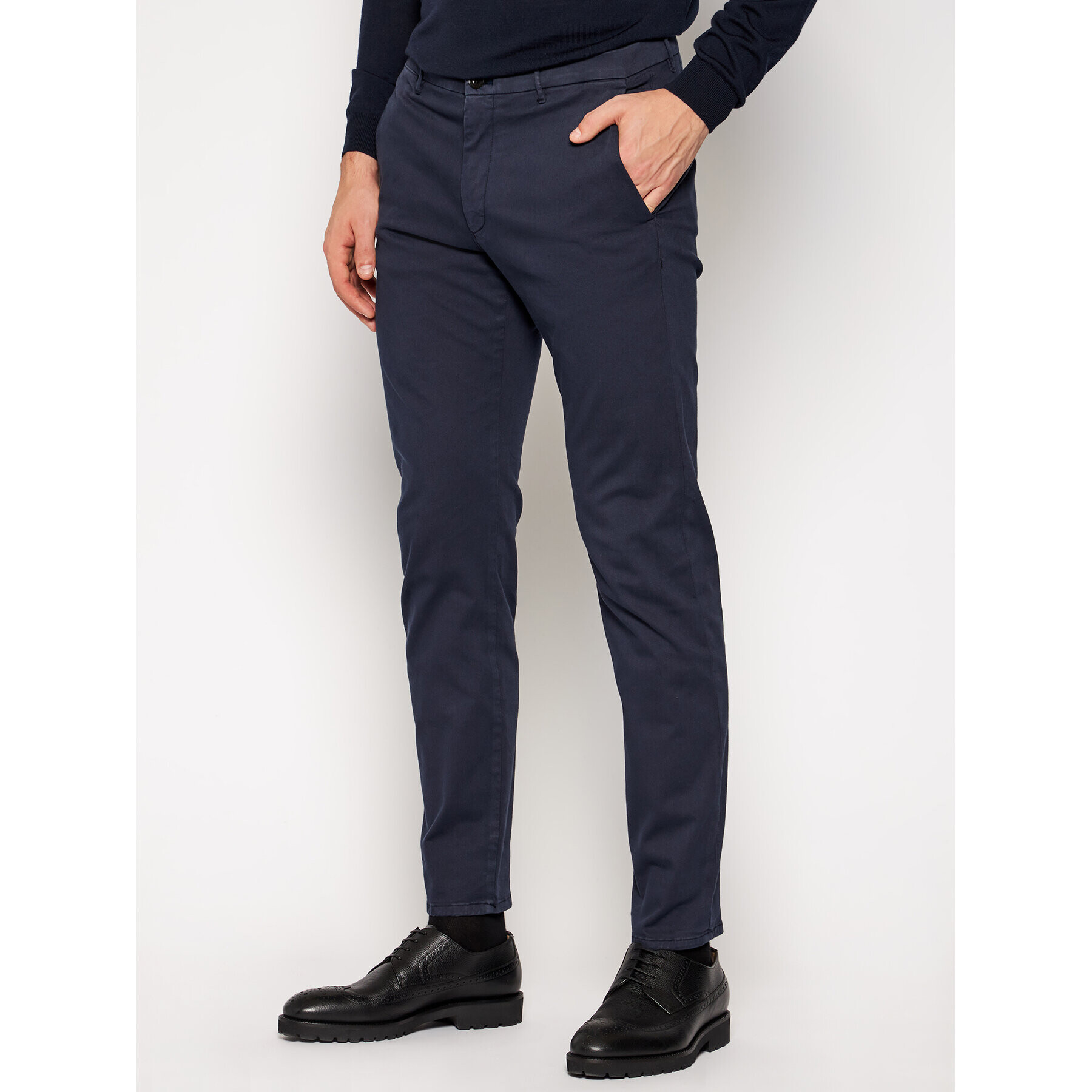 JOOP! Jeans Bavlnené nohavice 15 JJF-84Steen-D 30025086 Tmavomodrá Slim Fit - Pepit.sk